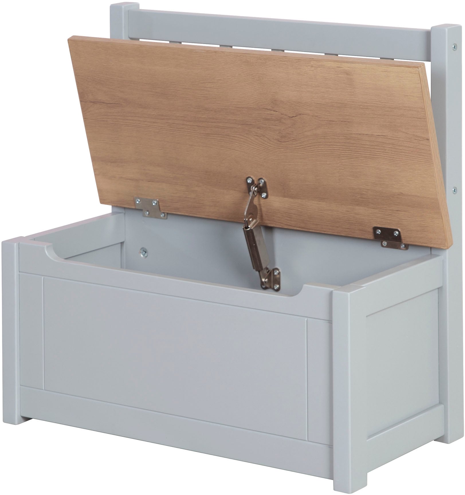 roba® Truhenbank »Woody, natur & taupe«, aufklappbar