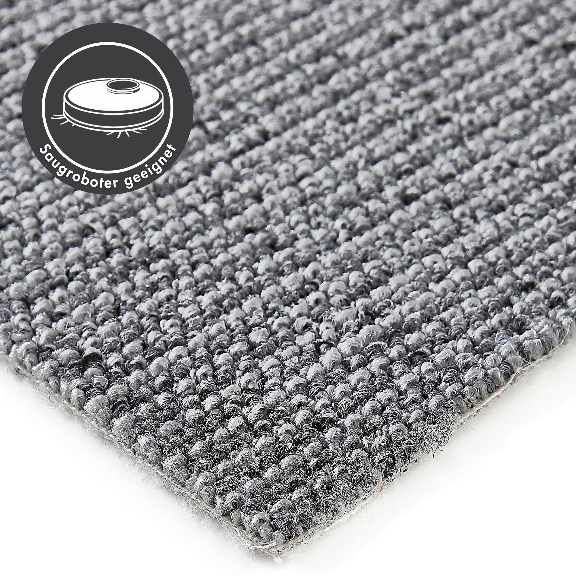 Andiamo Teppichboden »Tulsa, Schlinge, Made in Belgium«, rechteckig, 6 mm Höhe, meliert, Breite 400 cm oder 500 cm, strapazierfähig & pflegeleicht