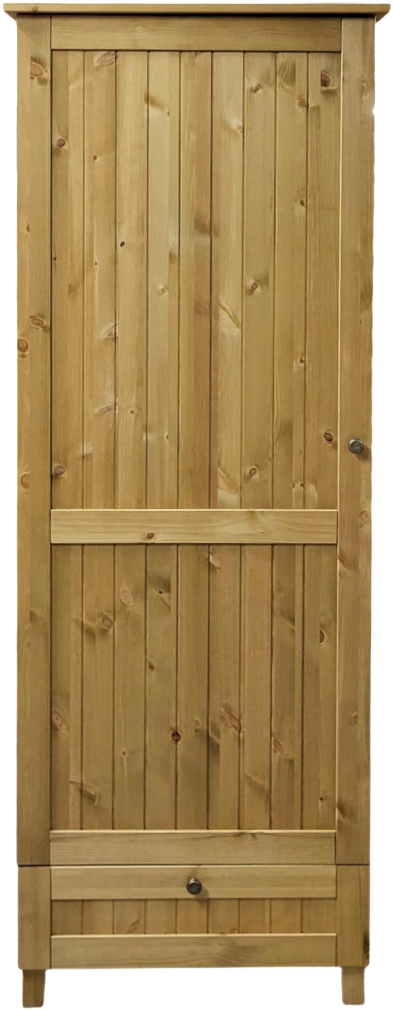 OTTO home Garderobenschrank »Juventus« 1 Stk. tlg. aus massiver Kiefer, Breite  67cm, mit Kleiderstange