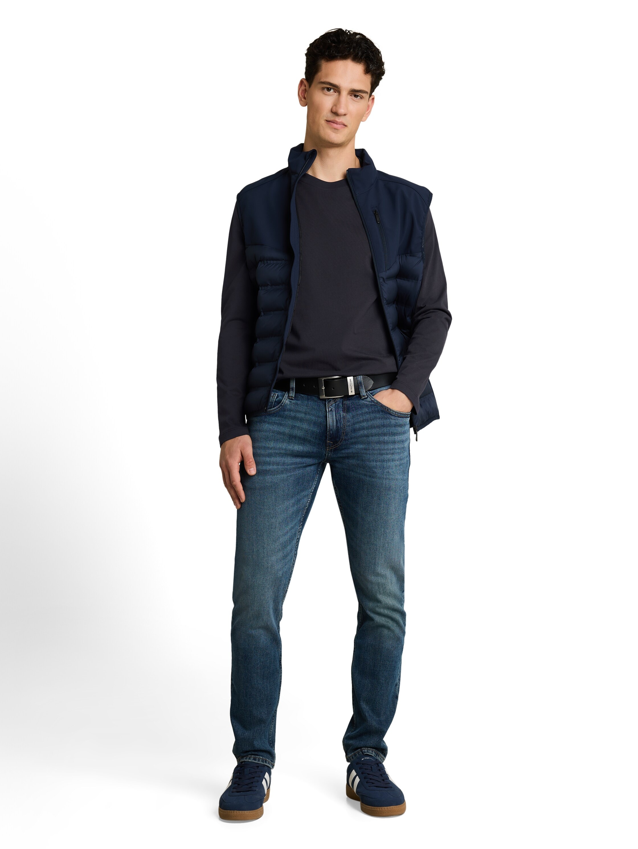 TOM TAILOR Denim Rundhalsshirt