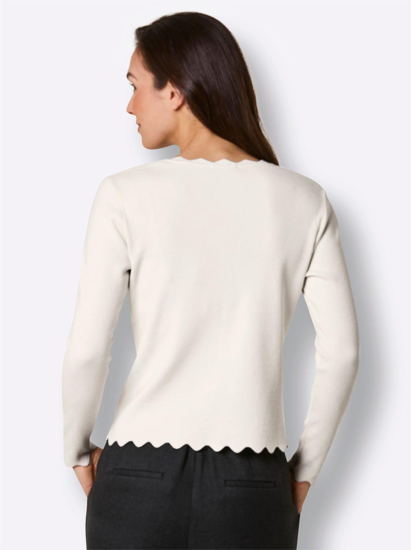 CREATION L PREMIUM Strickpullover »Seiden-Viskose-Pullover«