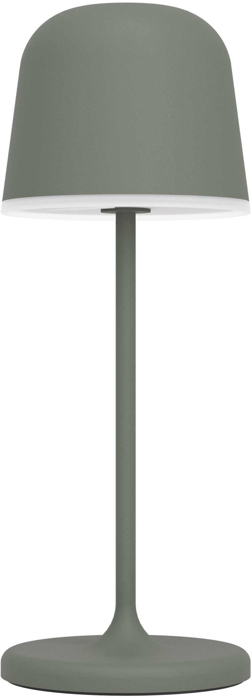 EGLO Tischleuchte »MANNERA-S Tischlampe - Alu, Stahl - LED - 1,8W - IP54« LED-Modul 1 Stk. Neutralweiß | Warmweiß Akku Außentischleuchte, Gartenlampe m. Erdspieß, H20 x Ø7,5 cm