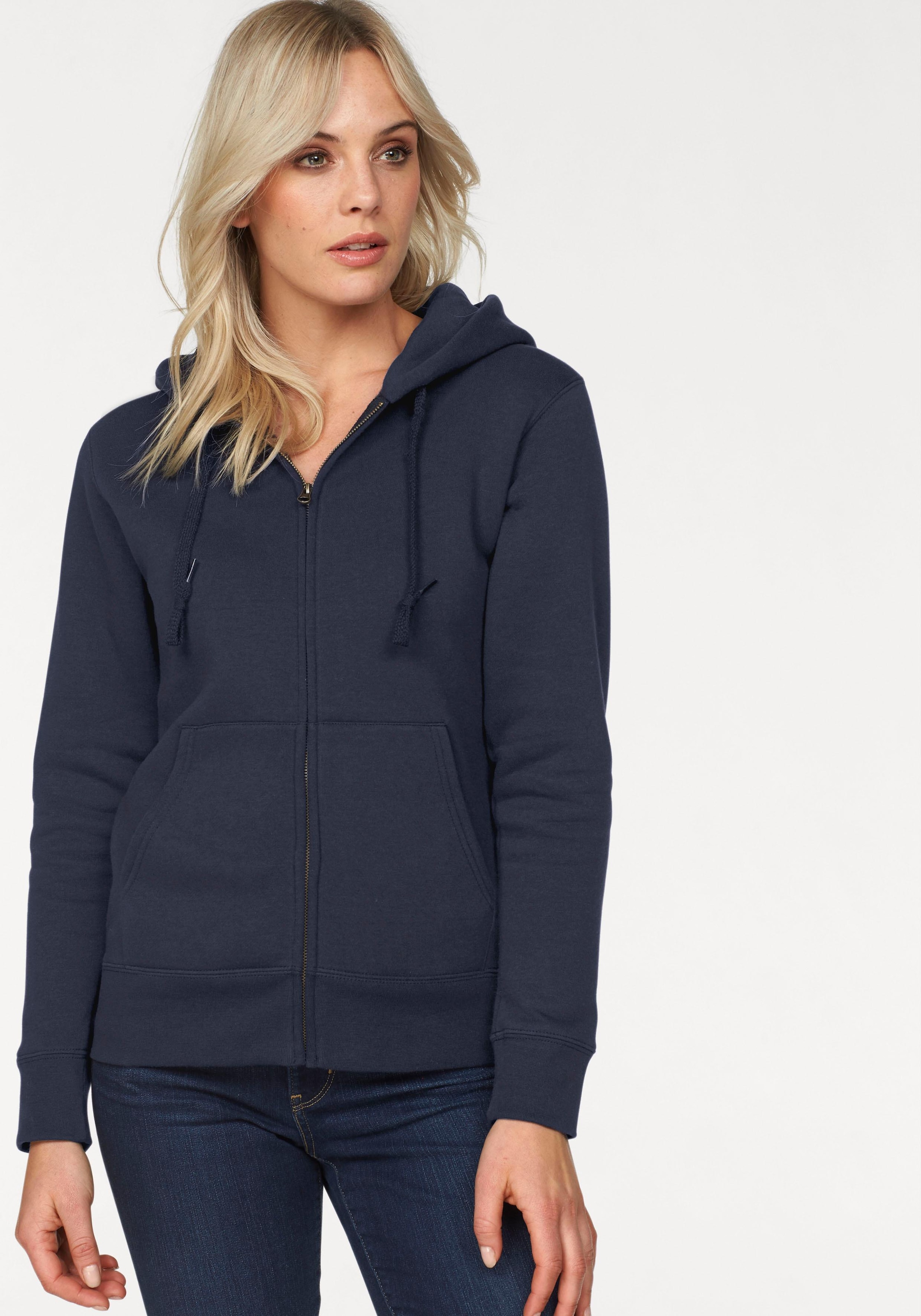 Kapuzensweatshirt »Lady-Fit Premium hooded Sweat Jacket«