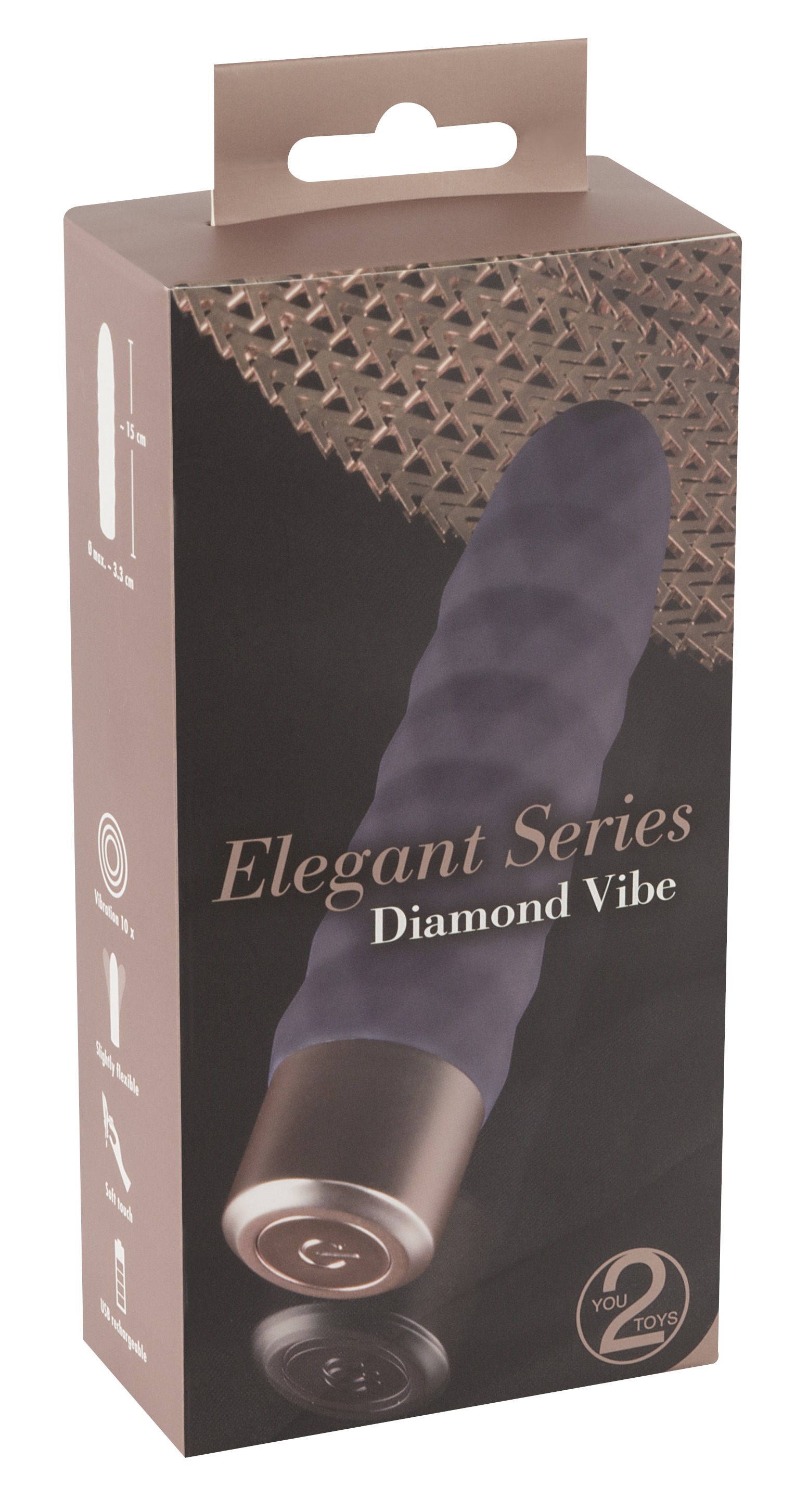 Elegant Series Vibrator »Vibrator Elegant Diamond Vibe«