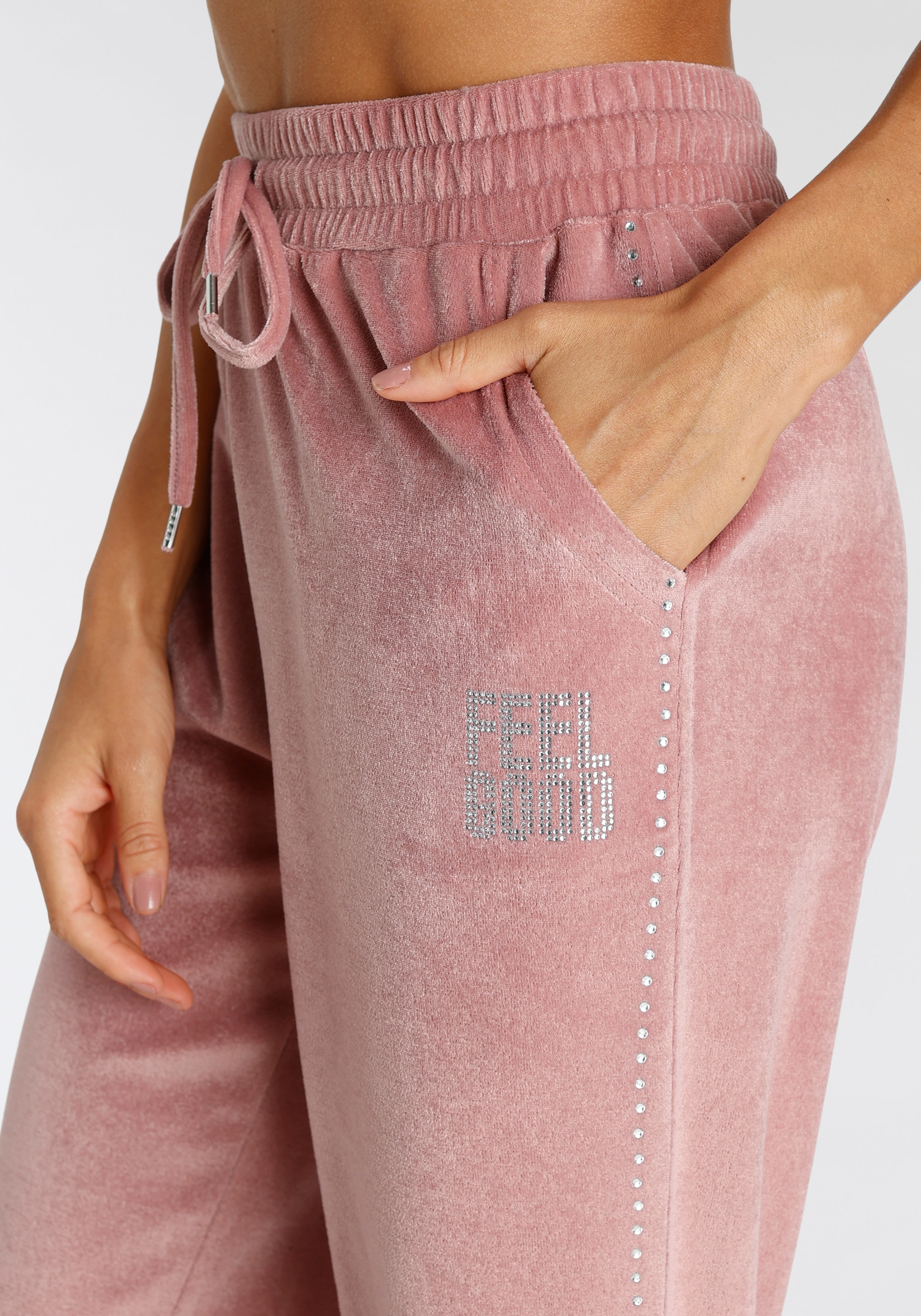 Vivance Nickihose, mit Glitzerdruck