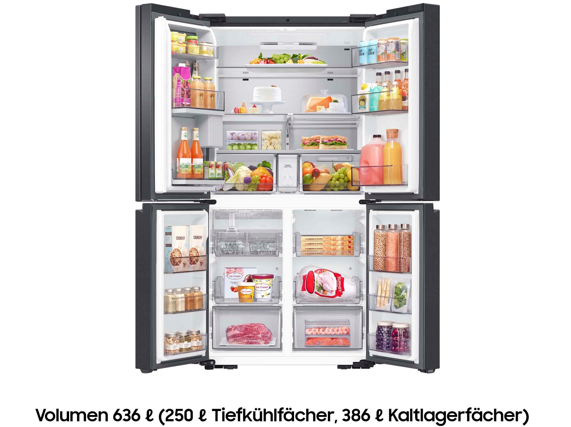 Samsung French Door »RF65DG9H0EB1EF« 183 cm hoch 91,2 cm breit