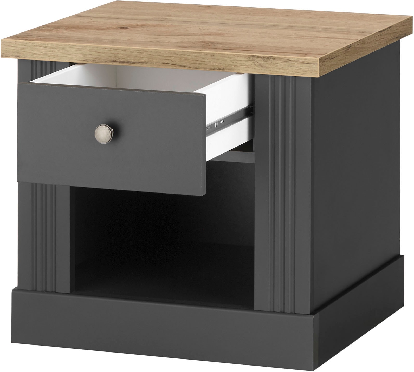 Home affaire Schlafzimmer-Set »Westminster« beinhaltet 1 Bett, Kleiderschrank 2-türig und 1 Nachtkommode