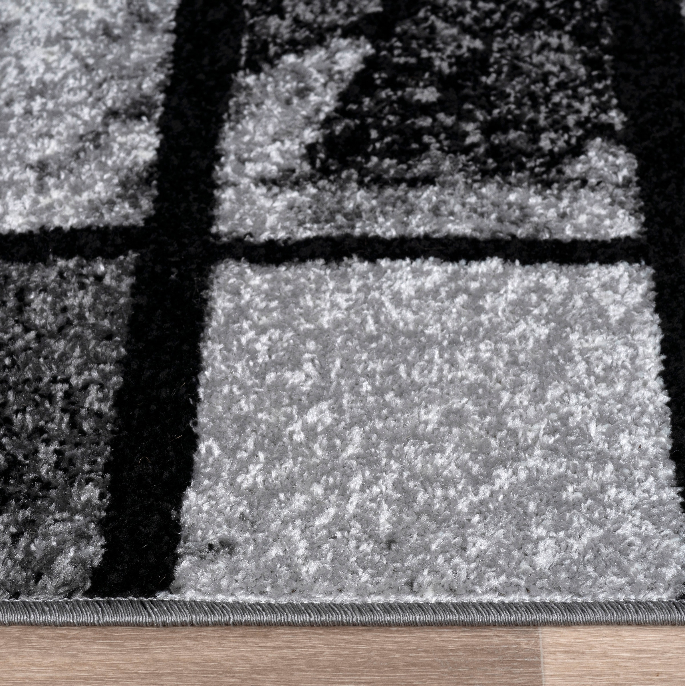 Paco Home Teppich »Mondial 101« rechteckig 13 mm Höhe Kurzflor, modernes abstraktes Design