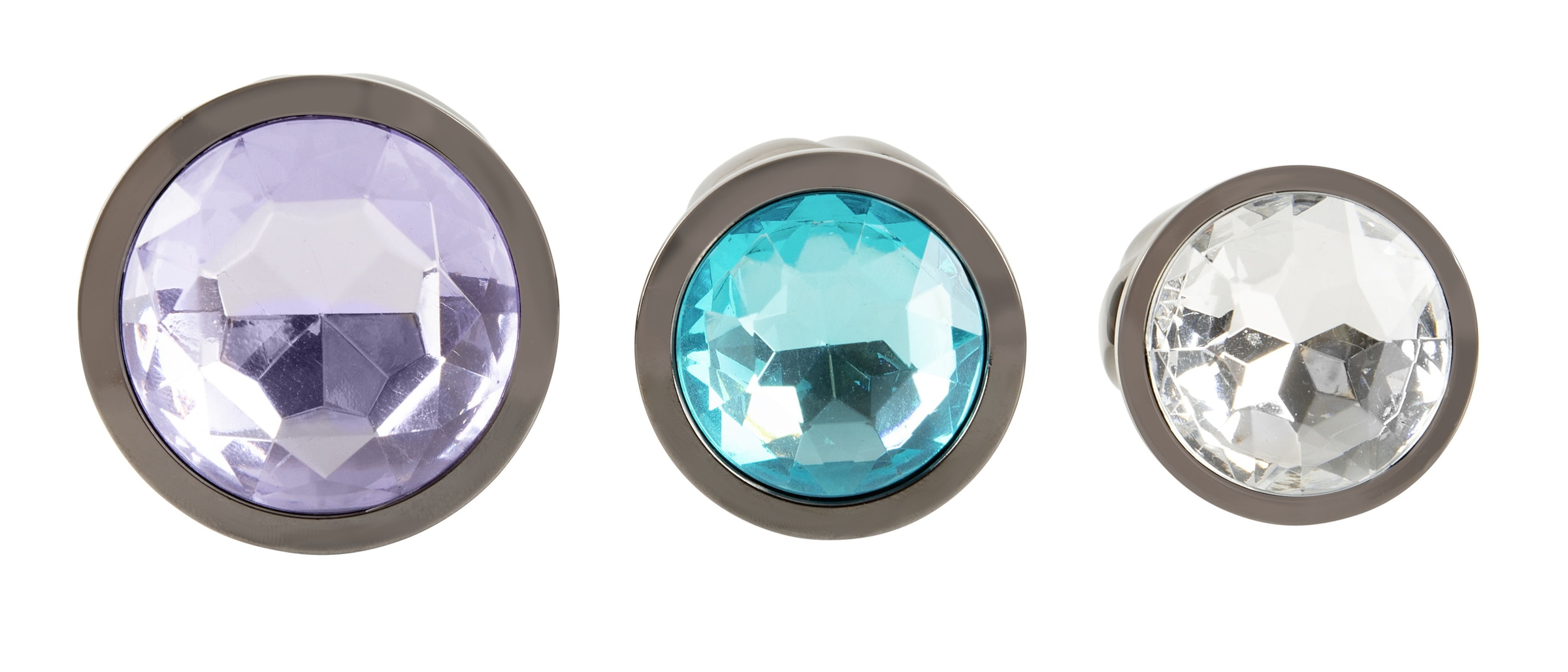 ANOS Anal-Stimulator »Analplug-Set Metal Butt Plug Set« ()