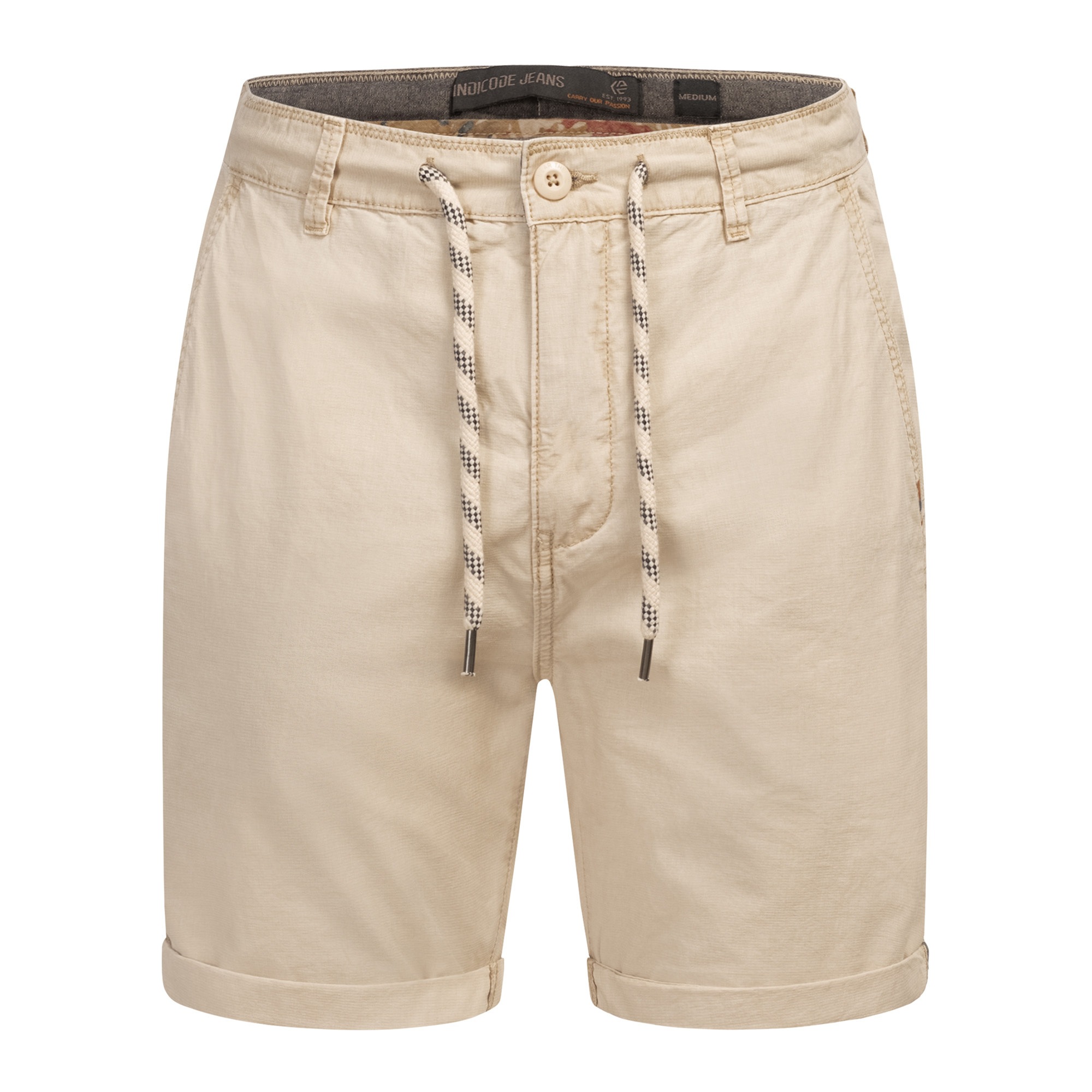 Indicode Shorts »Indicode InCanvar Herren Stoff Shorts B795«