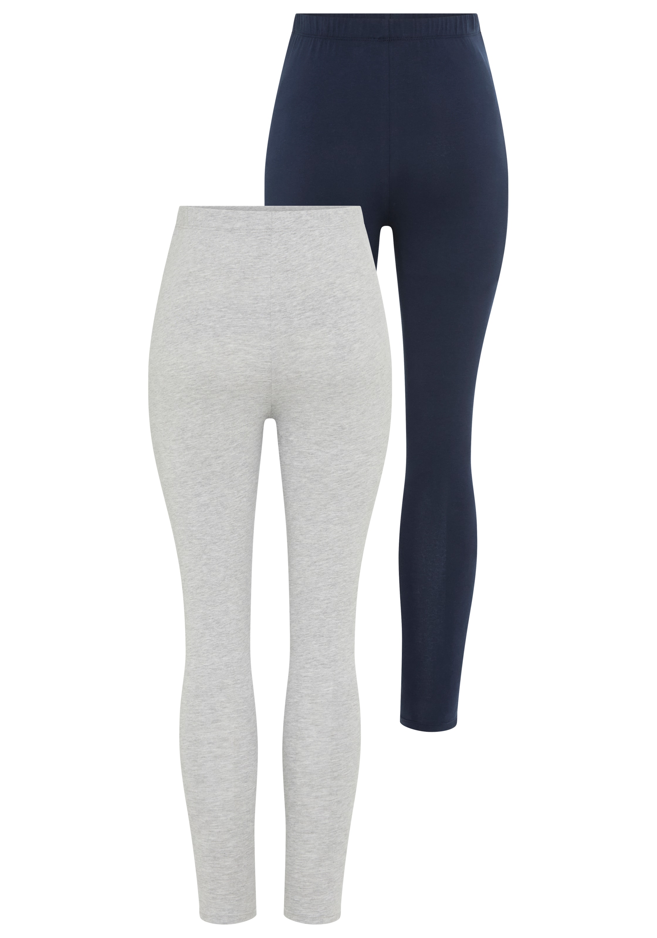 Neun Monate Umstandshose »2 Stück Umstands-Hosen für Schwangerschaft und Stillzeit«, (Packung, 2 tlg.), 2er Pack Leggings für Schwangerschaft & Stillzeit