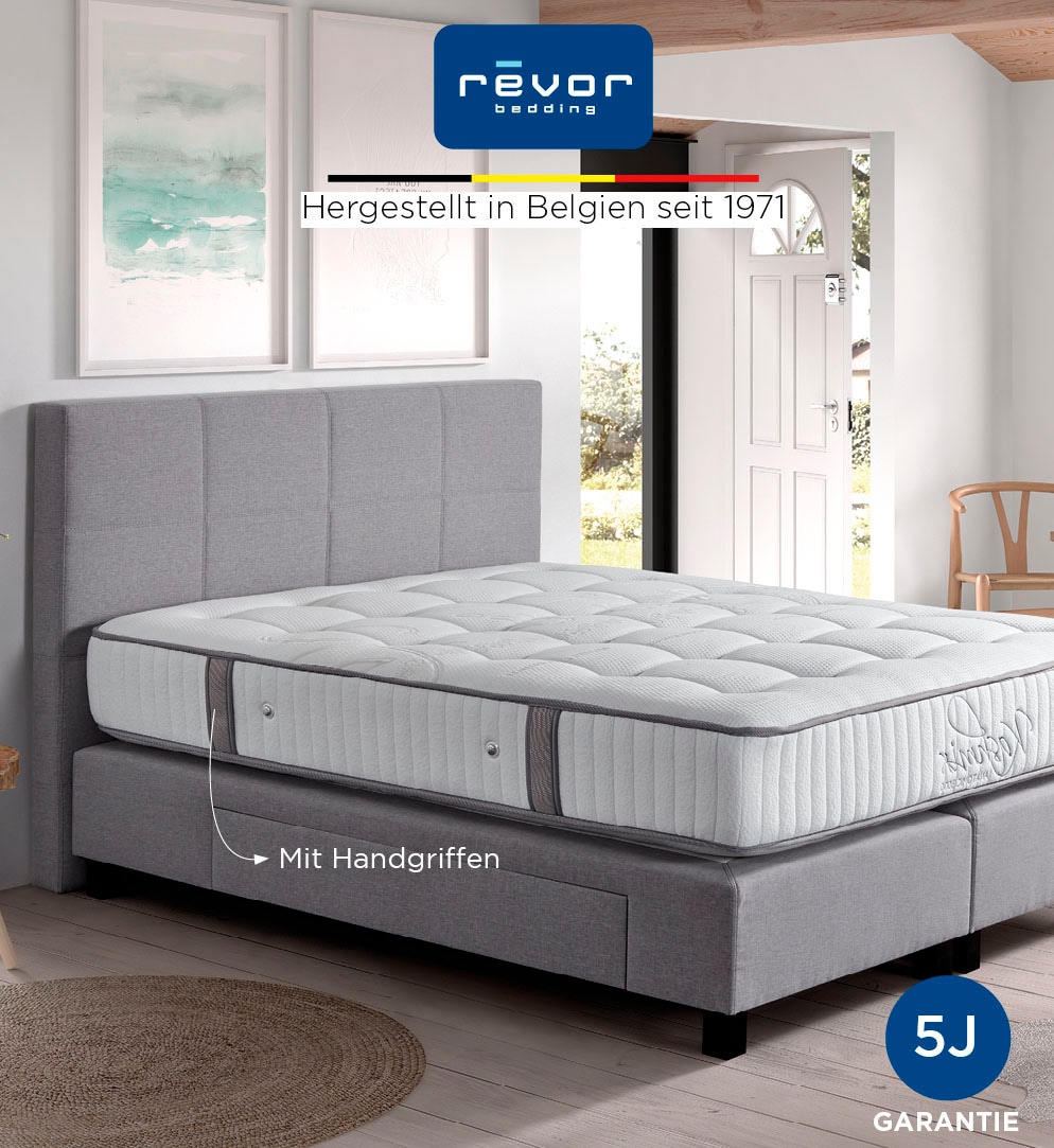 Revor Bedding Taschenfederkernmatratze »Kashmir Anatomic 3000 Gelpulse«, 28 cm hoch, Raumgewicht: 65 kg/m³, 3000 Federn, (1 St.), Die Neuerfindung des Federkerns nach einem anatomischen Muster!