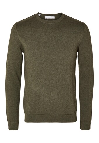 Strickpullover »SLHBERG CREW NECK NOOS«