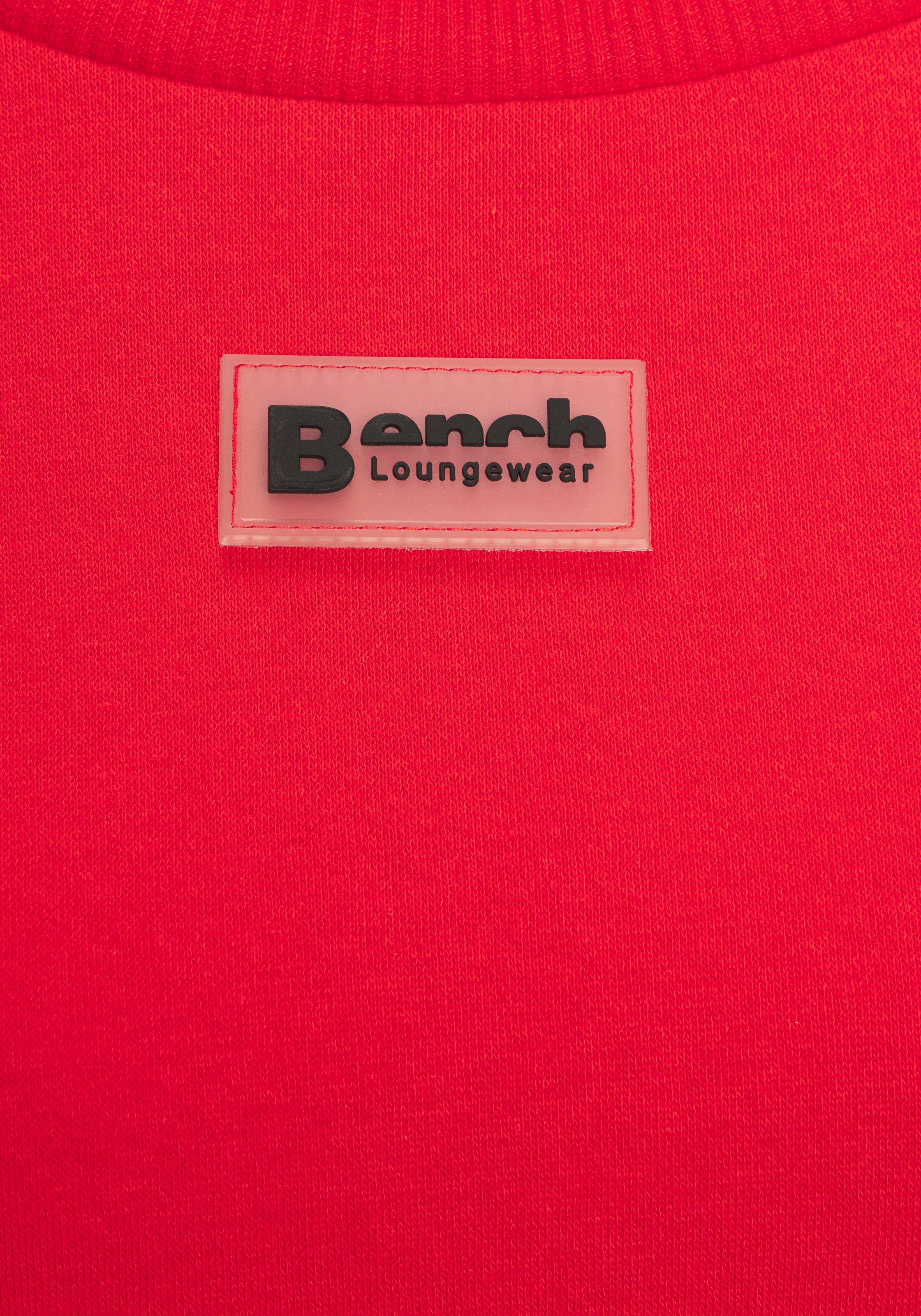Bench. Loungewear Sweatshirt, mit kleinem Logo Detail