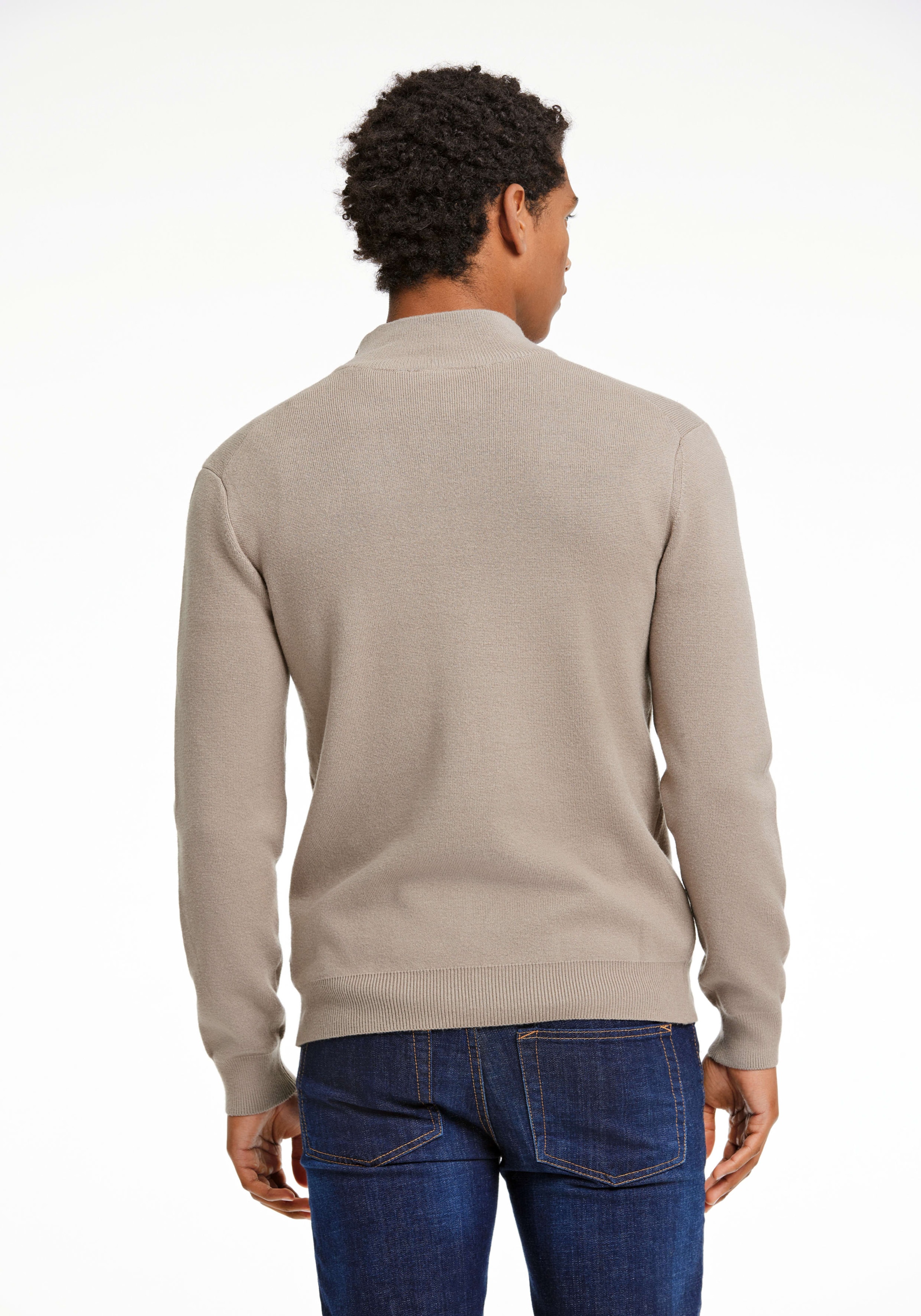 LINDBERGH Troyer , aus Viskose und mit Stehkragen
