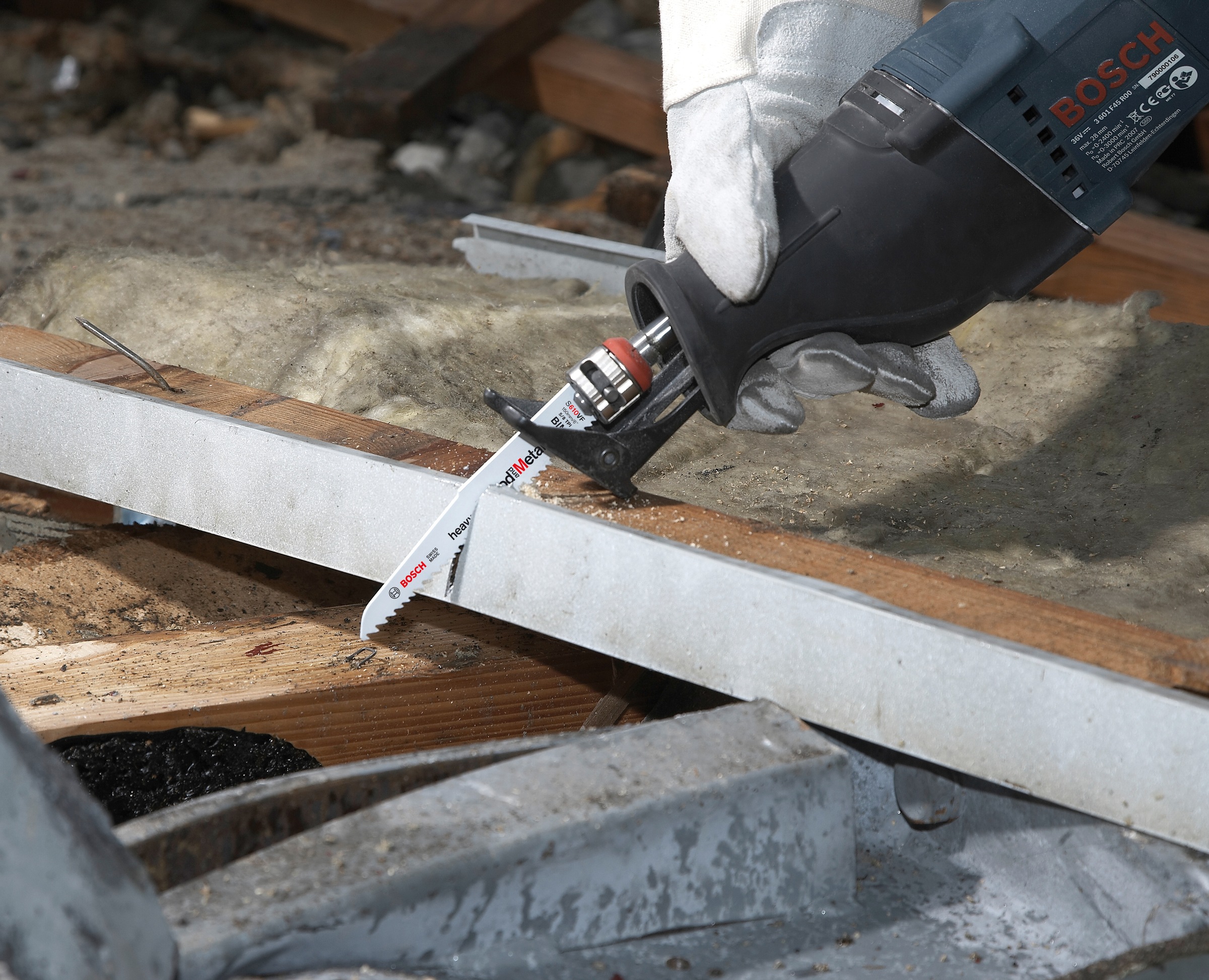 Bosch Professional Säbelsägeblatt »S 611 DF Heavy for Wood and Metal«, (100 St.)