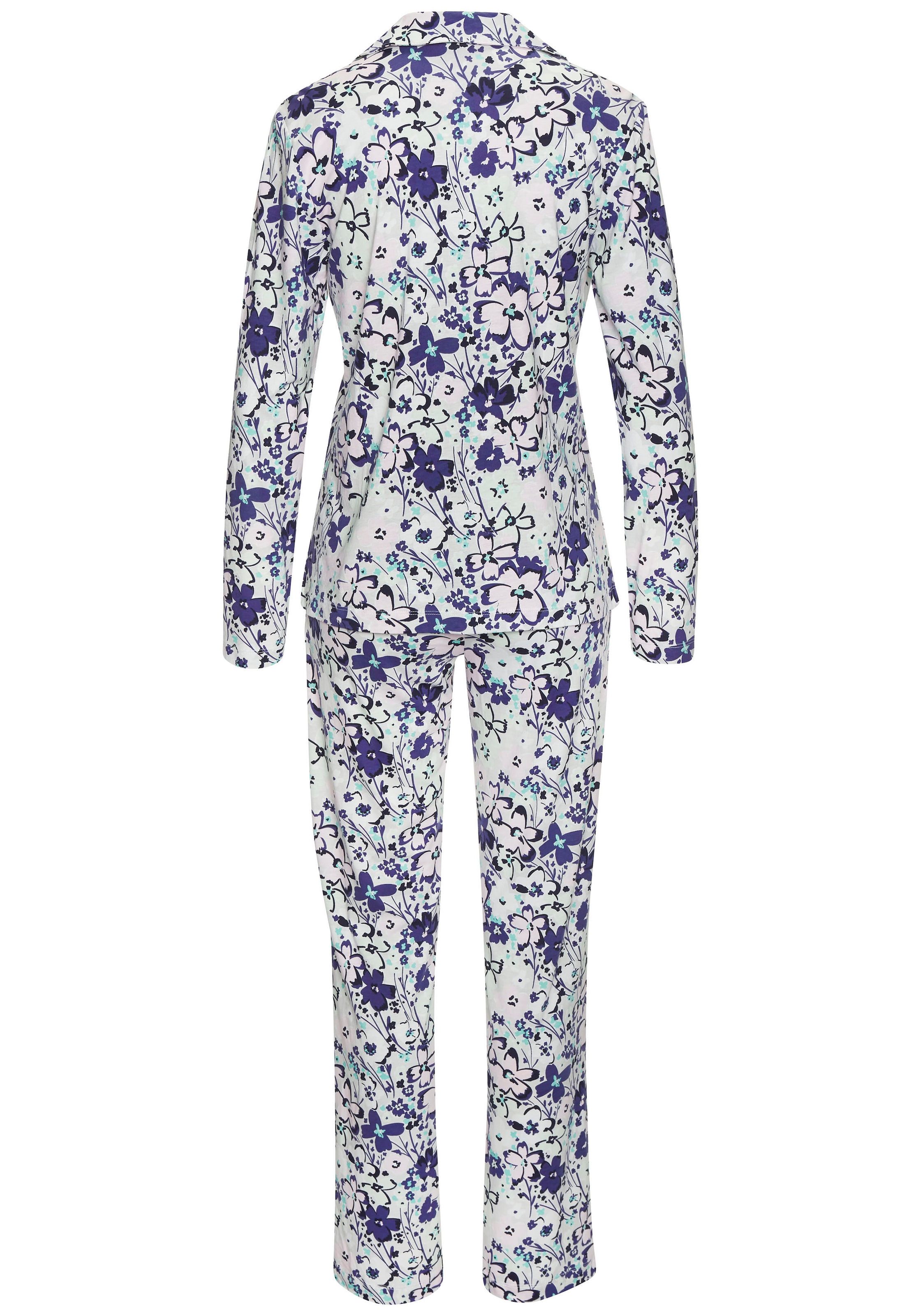 s.Oliver Pyjama Set, 2 tlg. im klassischen Stil