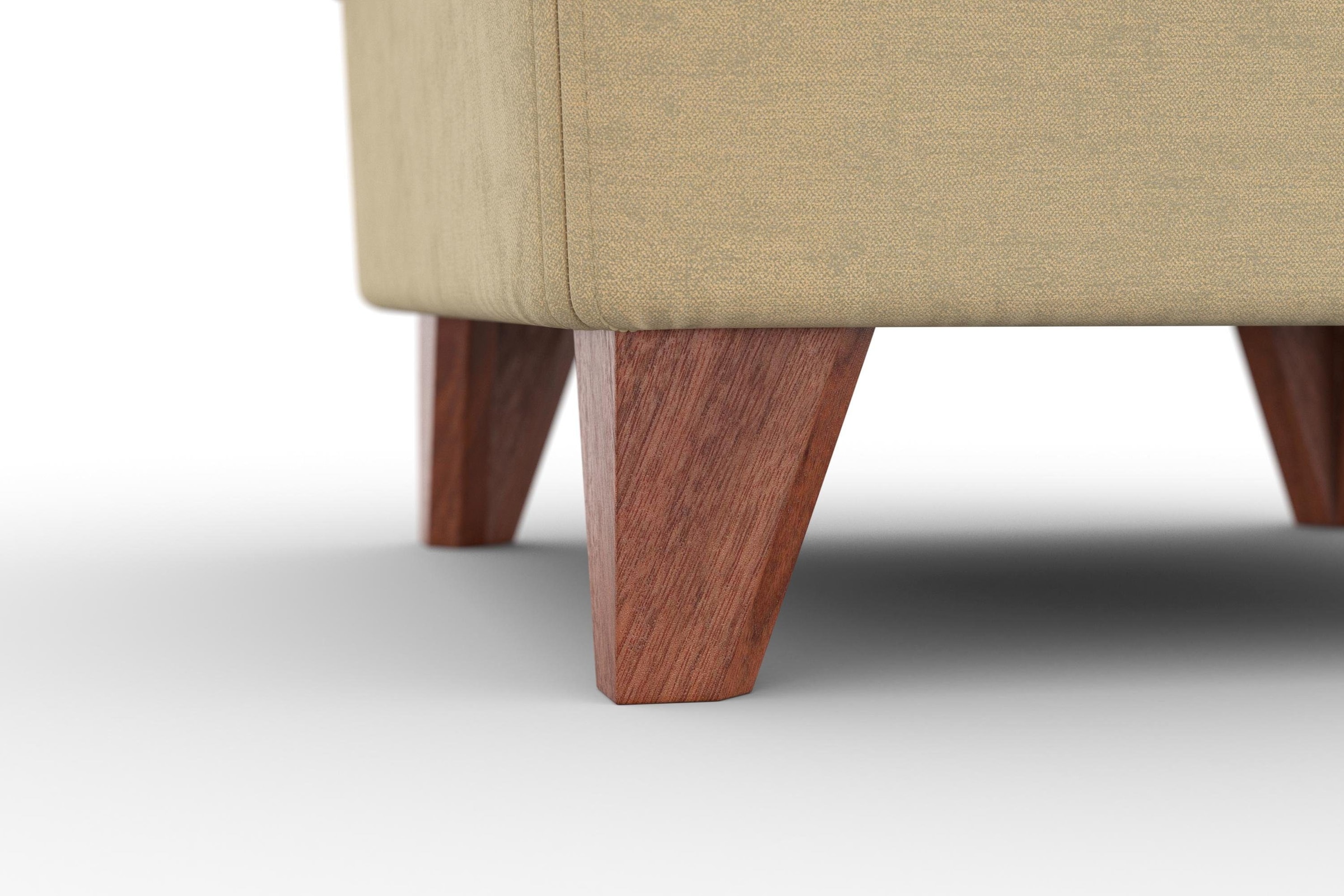 machalke® Hocker »amadeo«, mit wengefarbenen Beinen