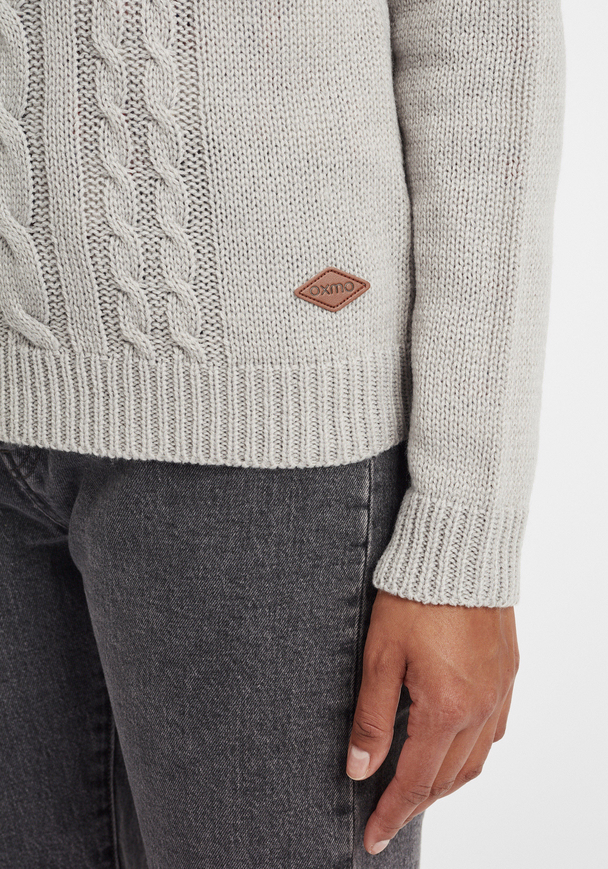 OXMO Strickjacke »Strickpullover OXCarry«