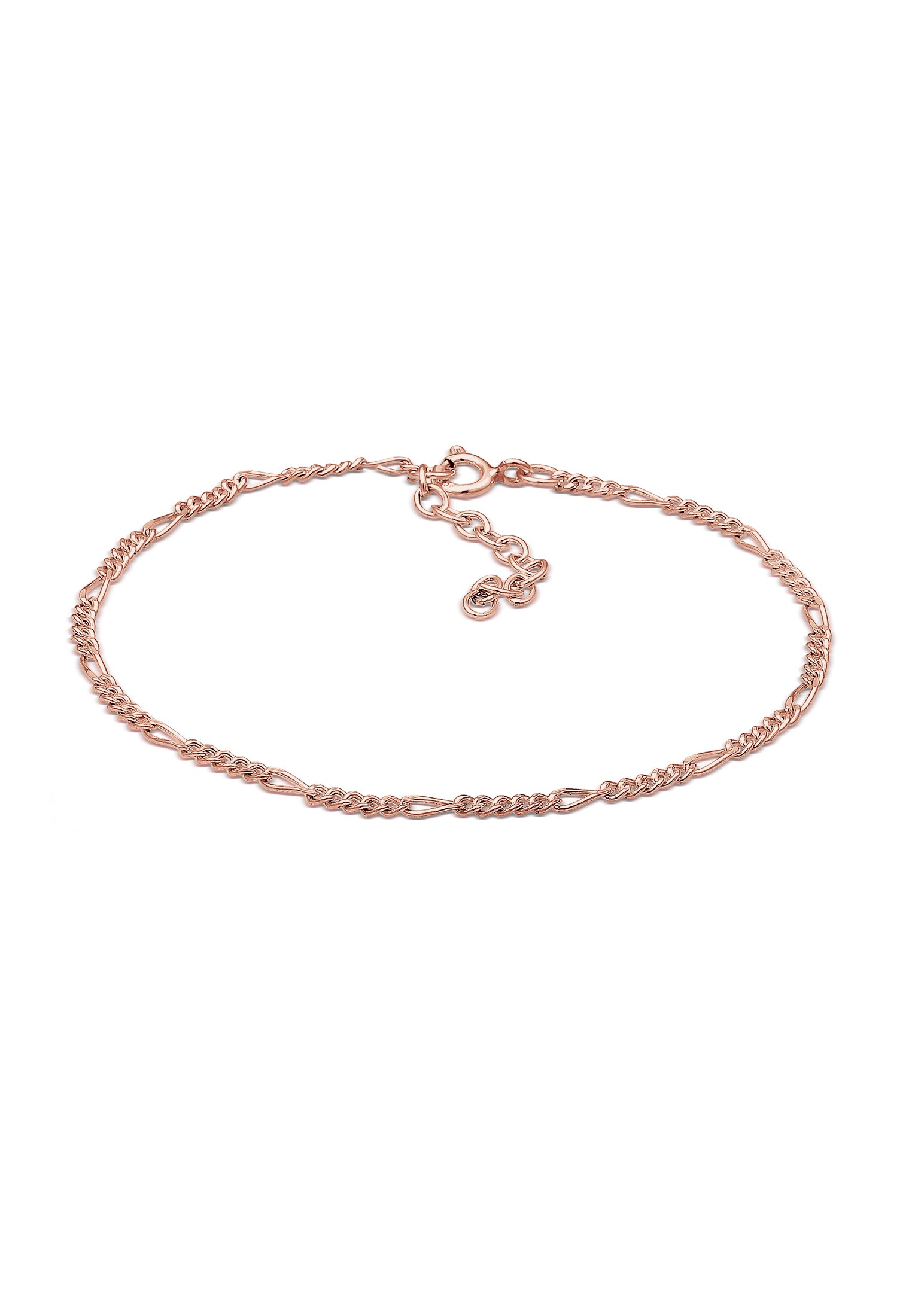 Elli Armkette »Armband Armband Figaro Panzer Basic 925er Silber«