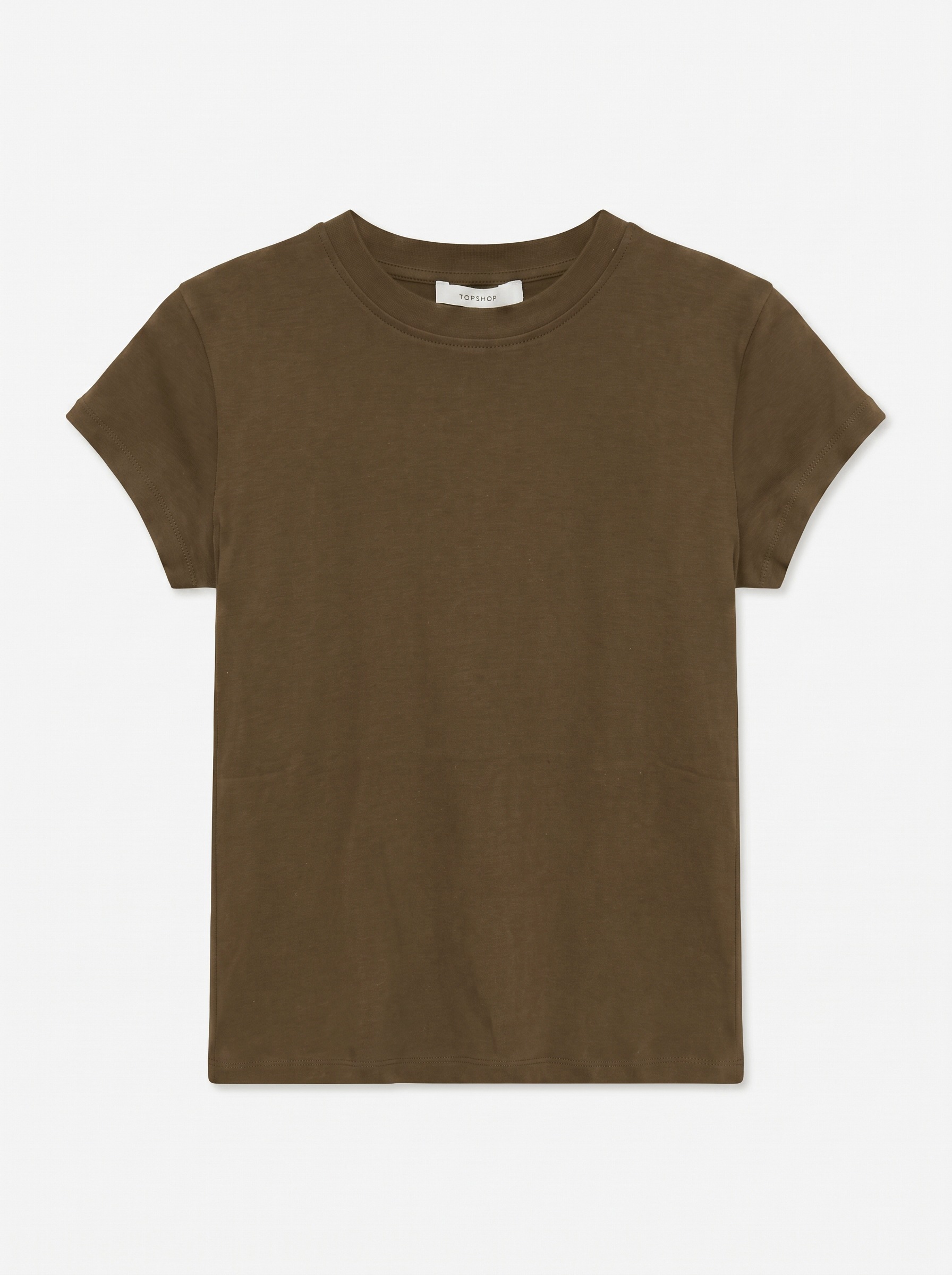 TOPSHOP Rundhalsshirt »TSEVERYDAY SS TOP JRS NOOS« Baumwolle, regular fit
