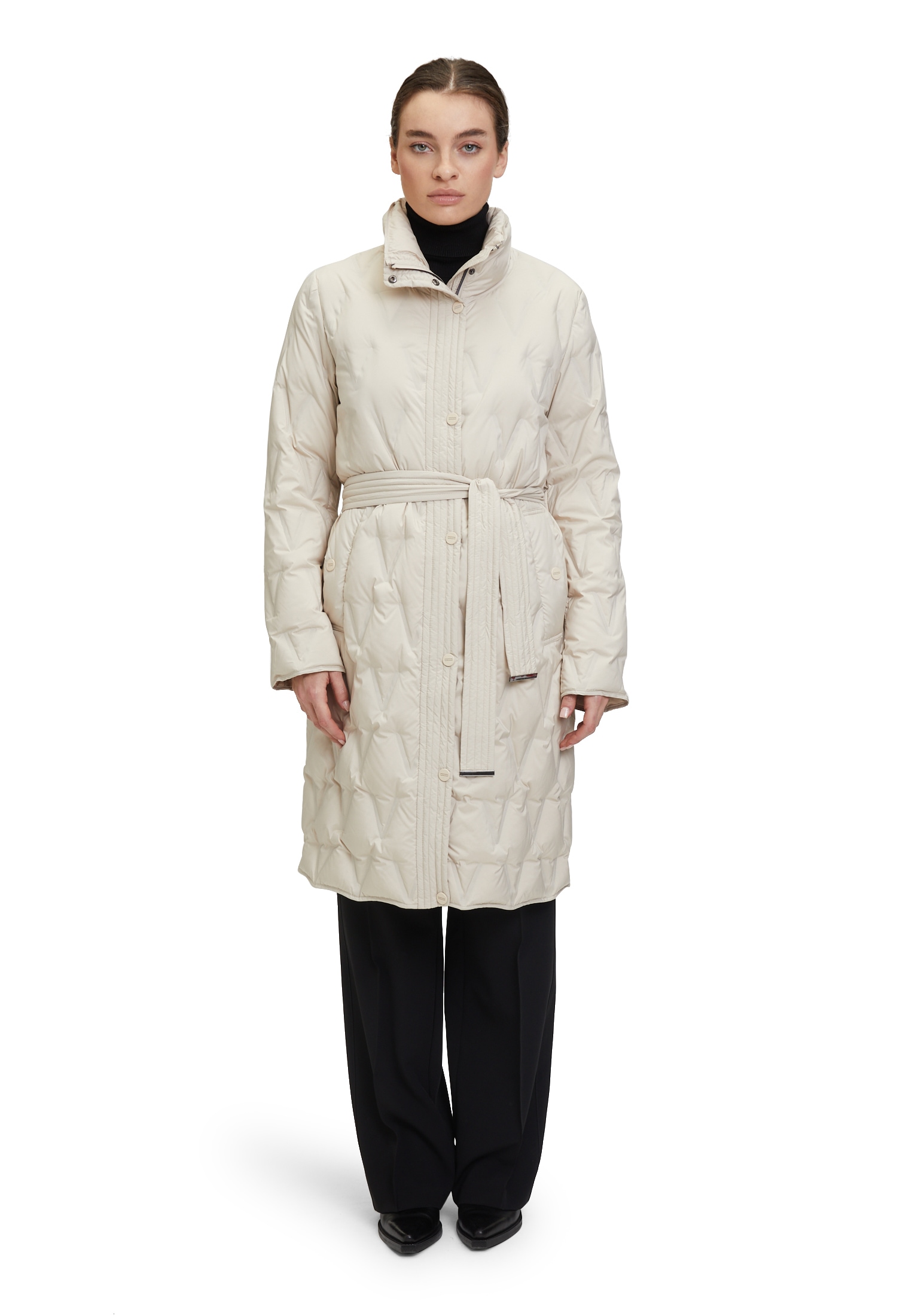 Betty Barclay Daunenjacke »Daunen-Steppjacke mit Bindegürtel«