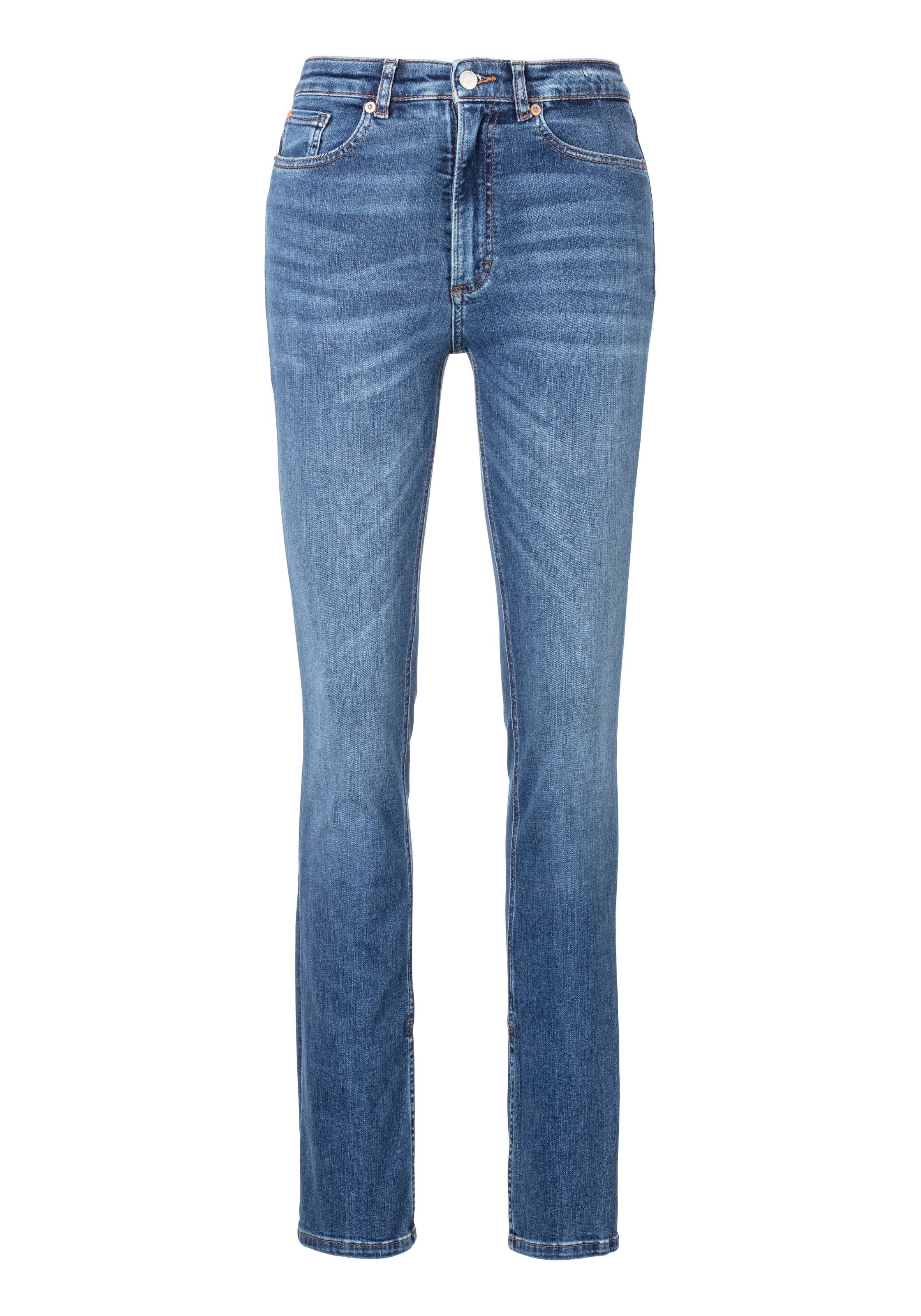 Slim-fit-Jeans »C_ROSA HR 2.0«, mit Leder-Badge