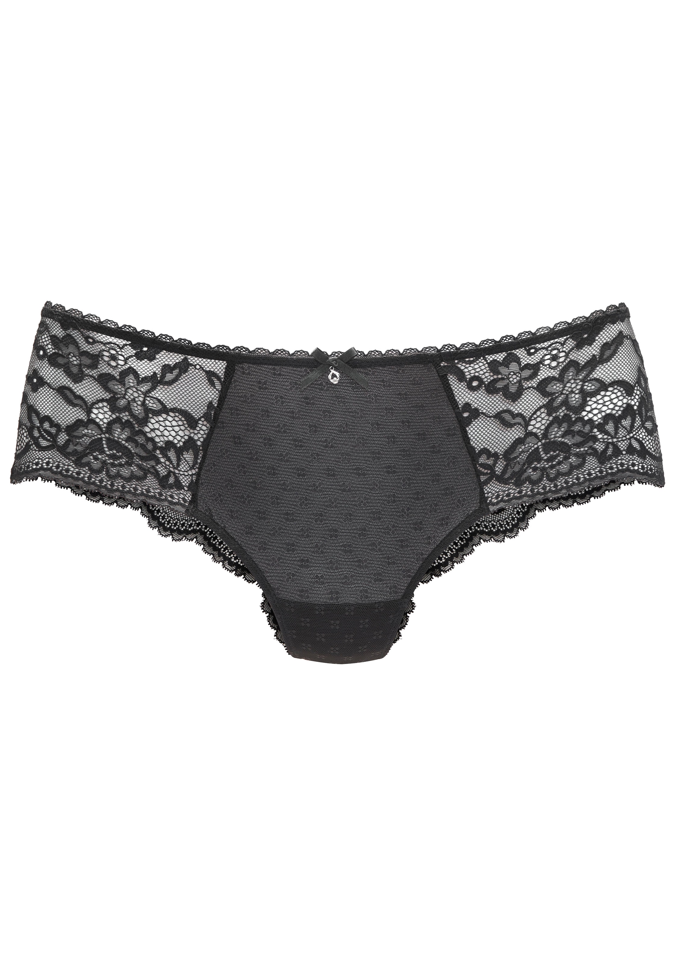 s.Oliver Panty »Livie« mit zarter Jacquardspitze und feinem Soft-Mesh