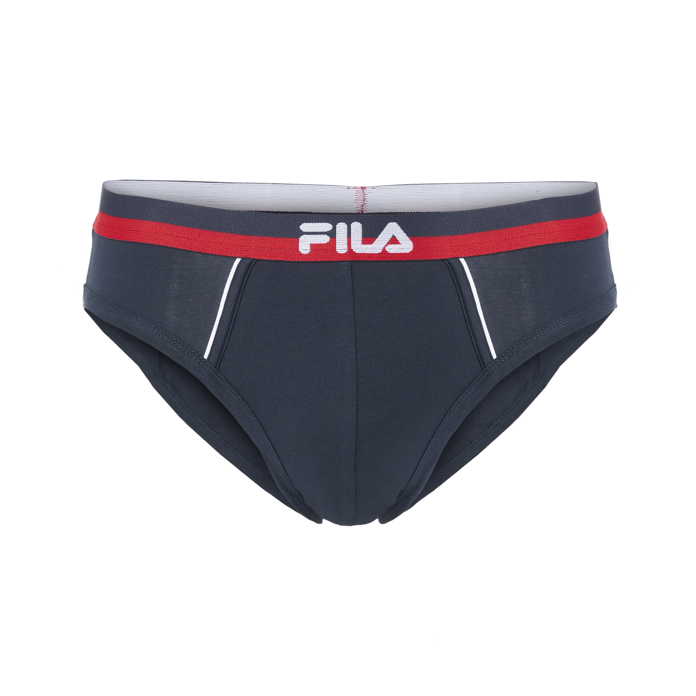 Fila Slip »MAN BRIEF«, (3er Pack), mit kontrastfarbenem Saum
