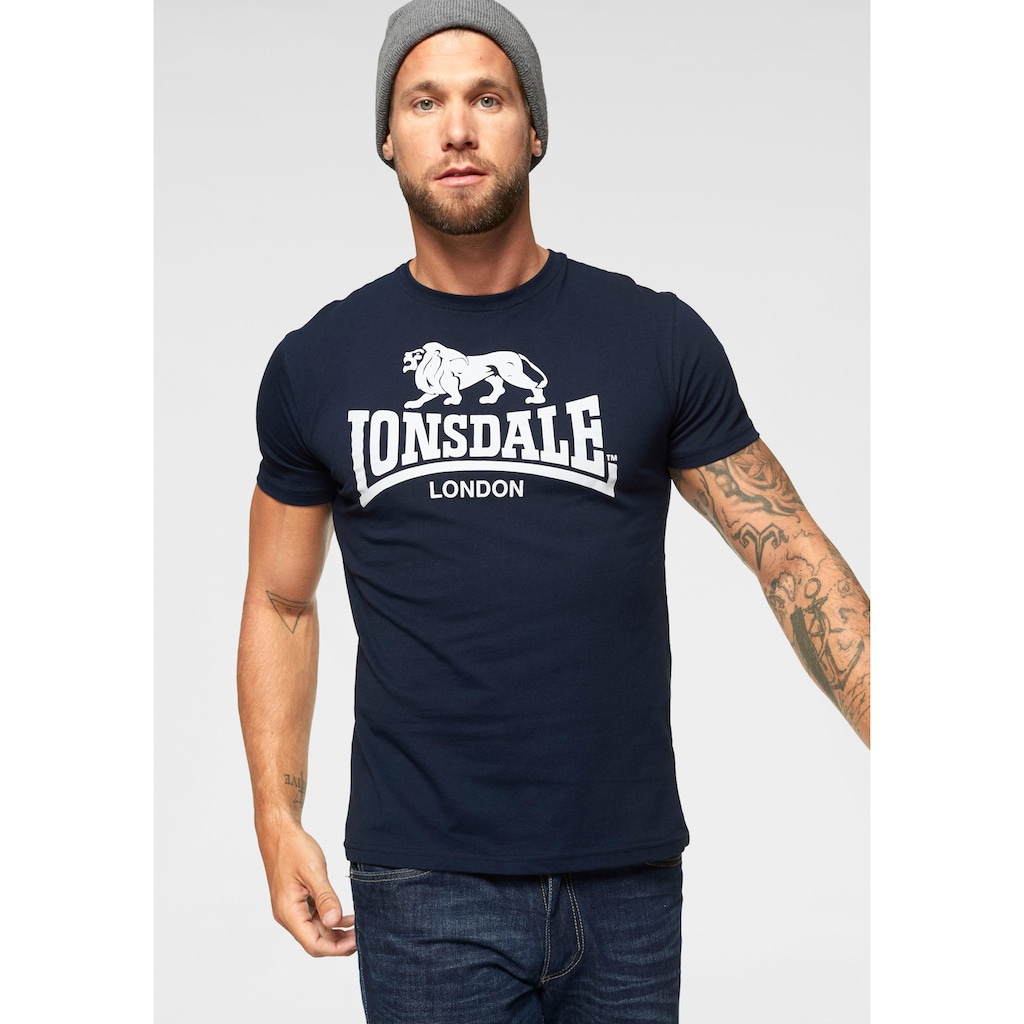 Lonsdale T-Shirt »LOSCOE«, (Packung, 2 tlg., 2er-Pack)