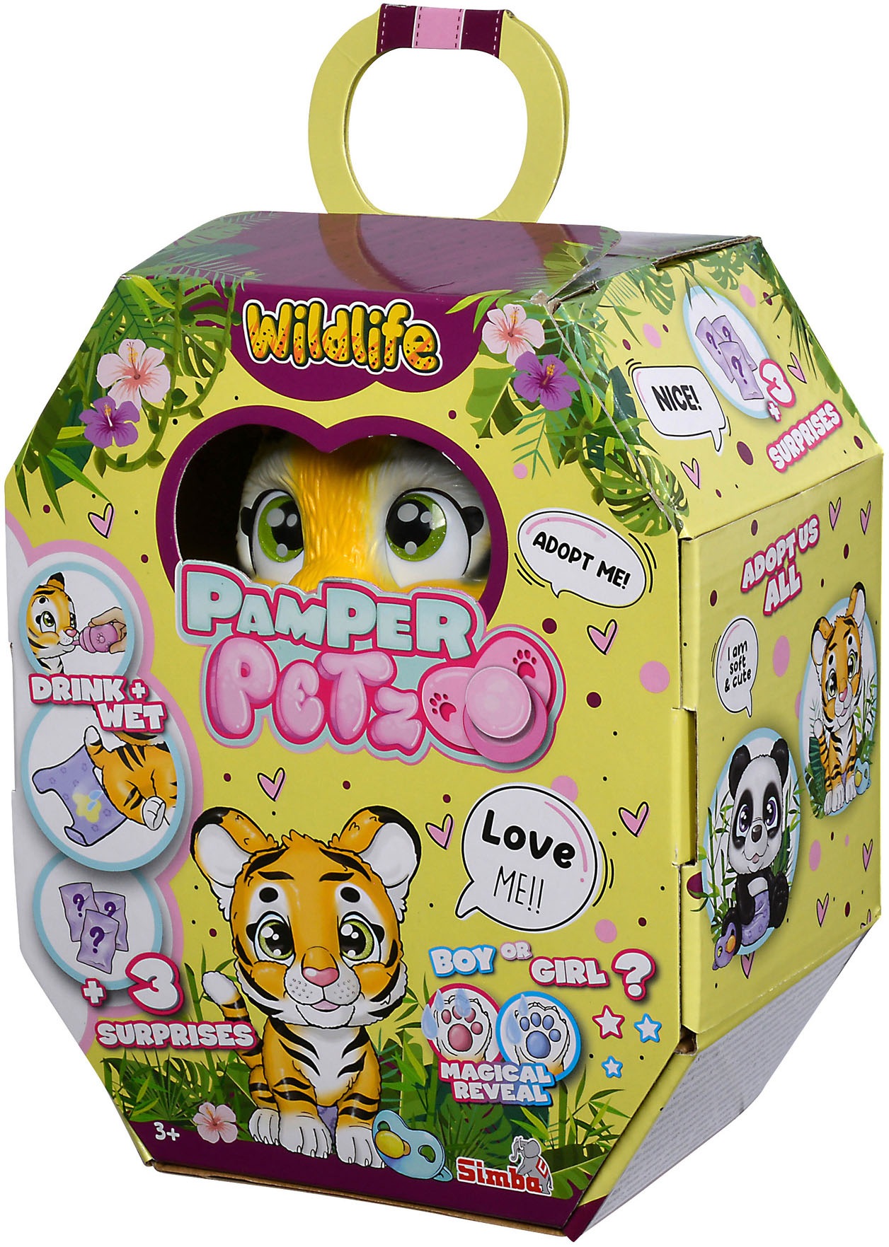 SIMBA Spielfigur »Pamper Petz Tiger« mit Funktionen