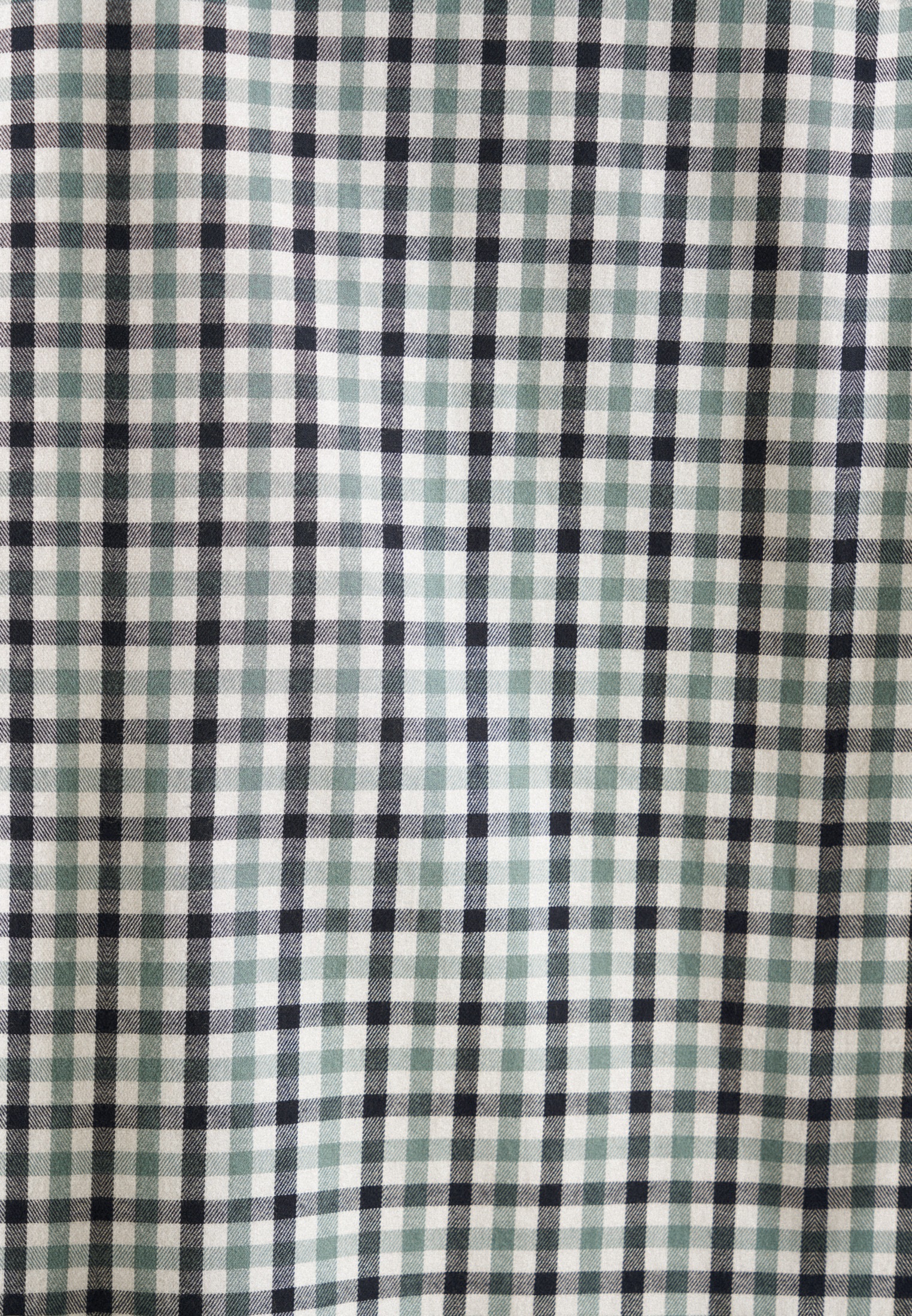 seidensticker Flanellhemd »Slim«, Slim Langarm Button-Down-Kragen Karo