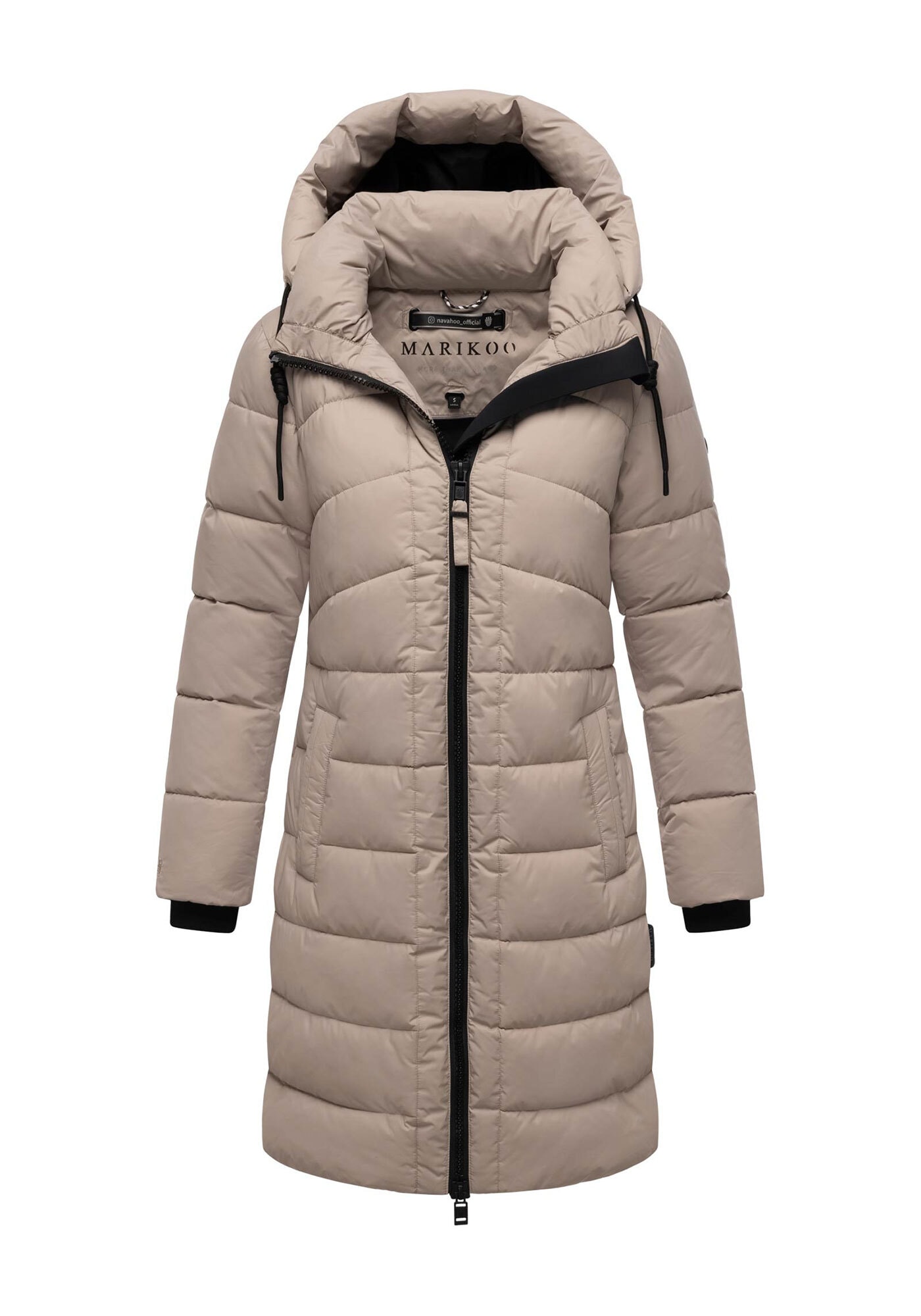 Marikoo Winterjacke »Marikoo Kaltnäschen Damen Winter Steppmantel Jacke N075«