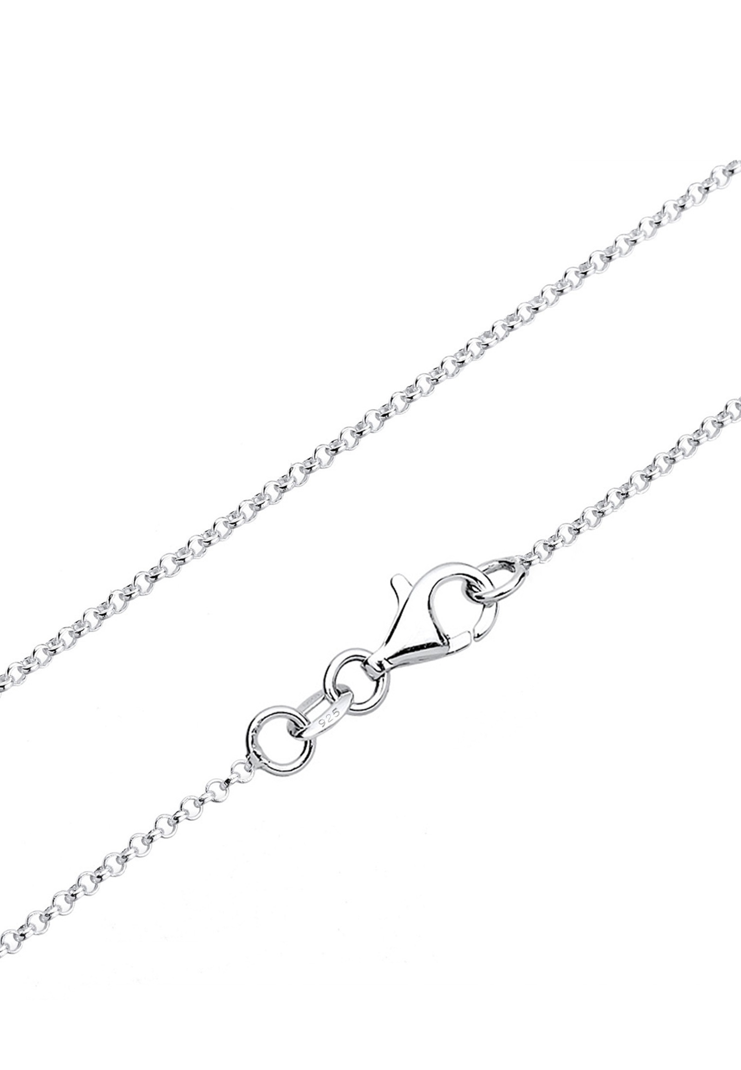 Elli Silberkette »Halskette Stern Astro Kristalle Weiß 925 Sterling Silber«