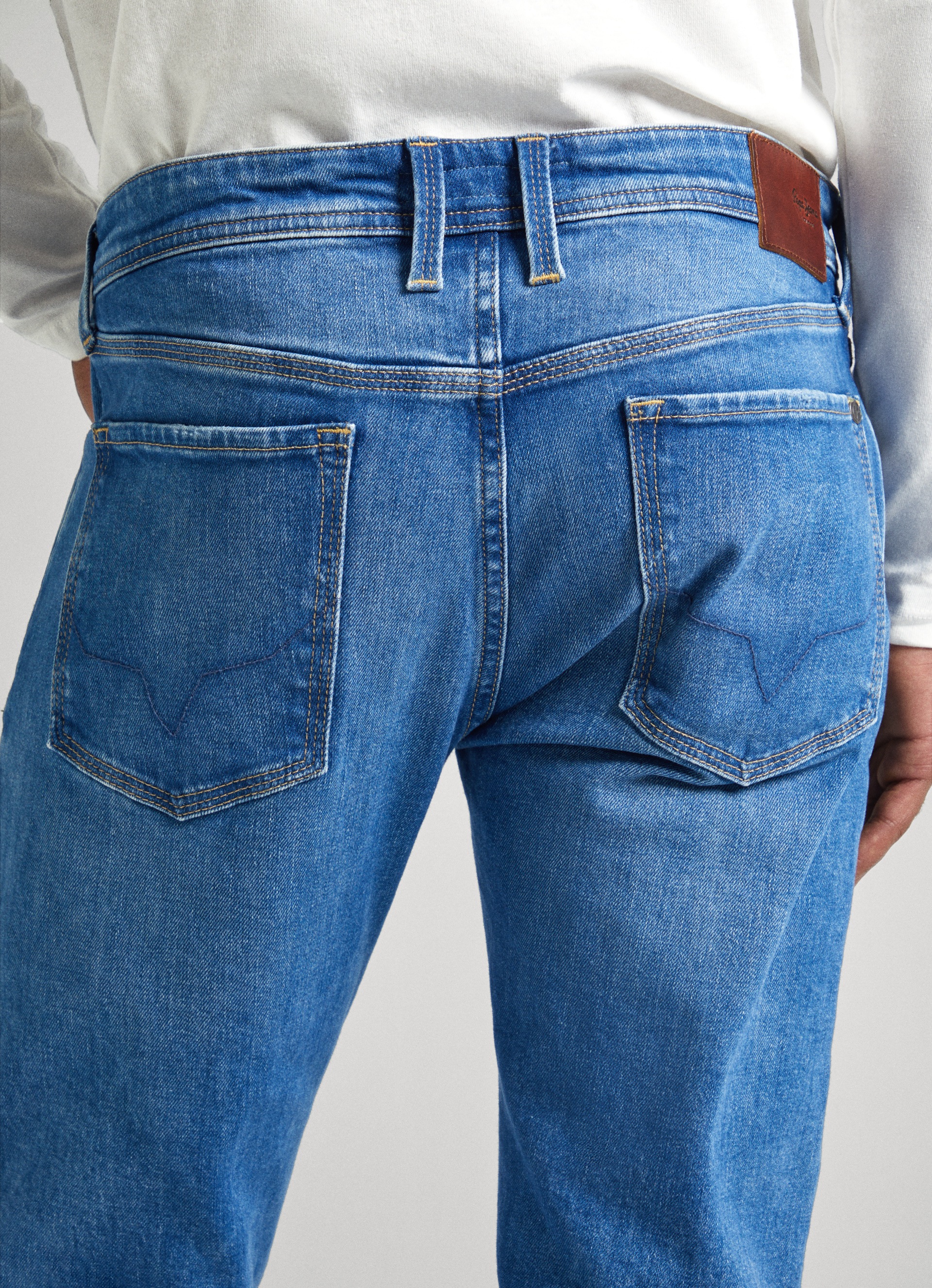 Pepe Jeans Slim-fit-Jeans »HATCH REGULAR«, mit Stretchanteil