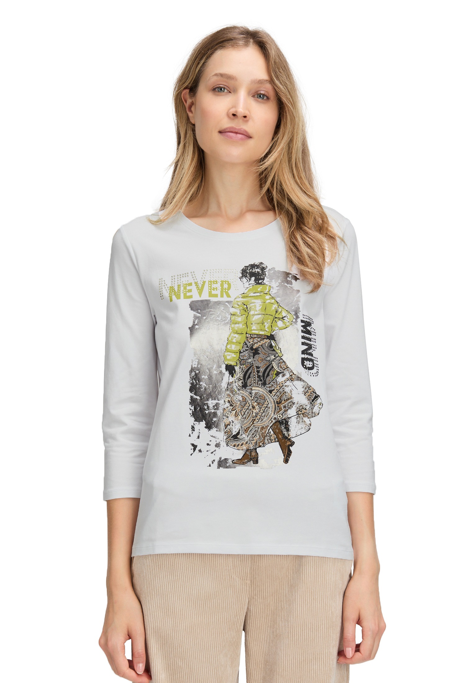 Betty Barclay Langarmshirt »Basic Shirt mit Rundhalsausschnitt«