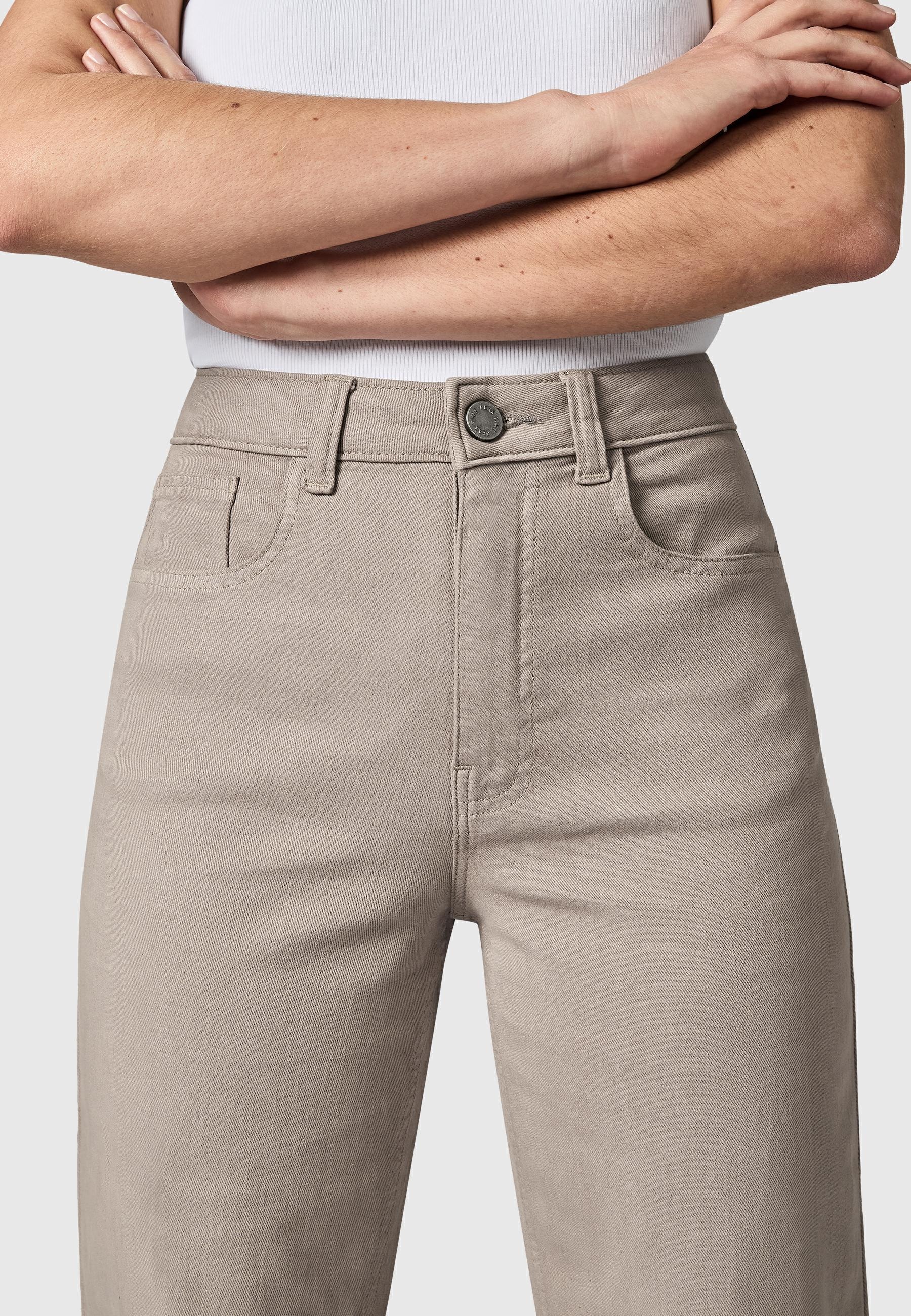 PEAK TIME Chinohose »Chinohose Cyrele«  Lange Wide-Leg-Hose mit Bio-Baumwolle
