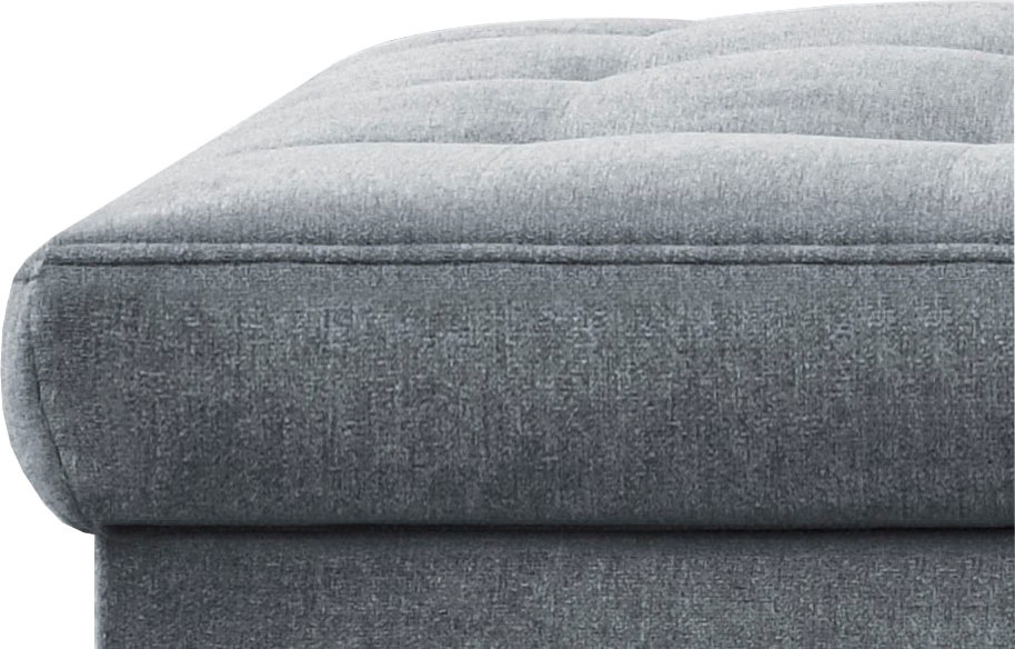 WERK2 Ecksofa Carmen, Sofa, Eckcouch mit Schlaffunktion, Bettkasten und Sitztiefenverstellung