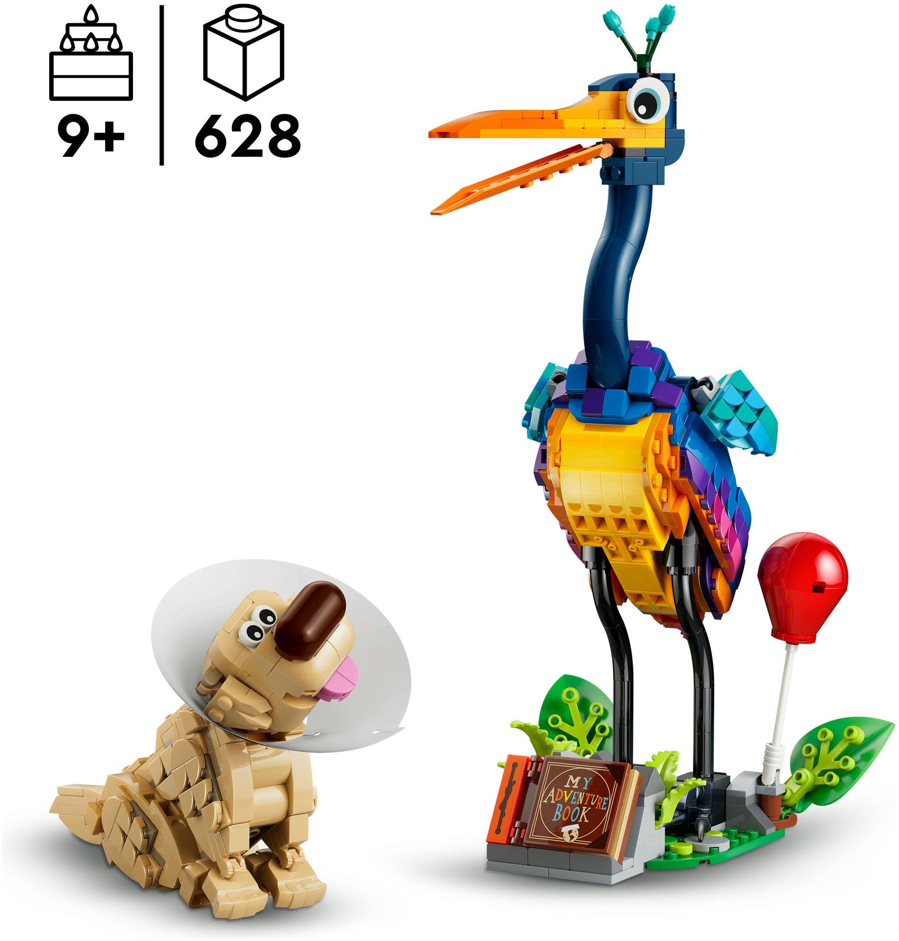 LEGO® Konstruktionsspielsteine »Kevin und Dug (43290), LEGO Disney Pixar«