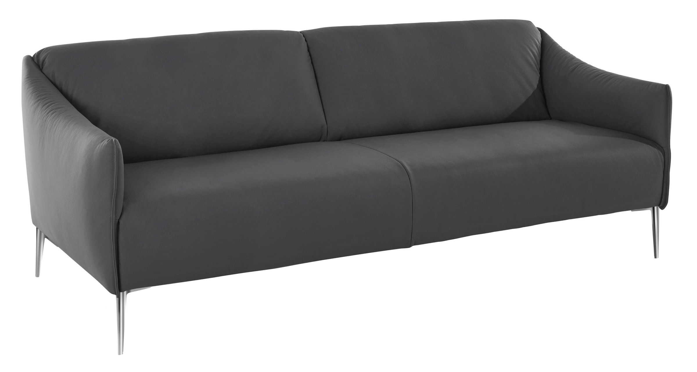 W.SCHILLIG 2,5-Sitzer »sally«, mit Metallfüßen in Chrom glänzend, Breite 194 cm