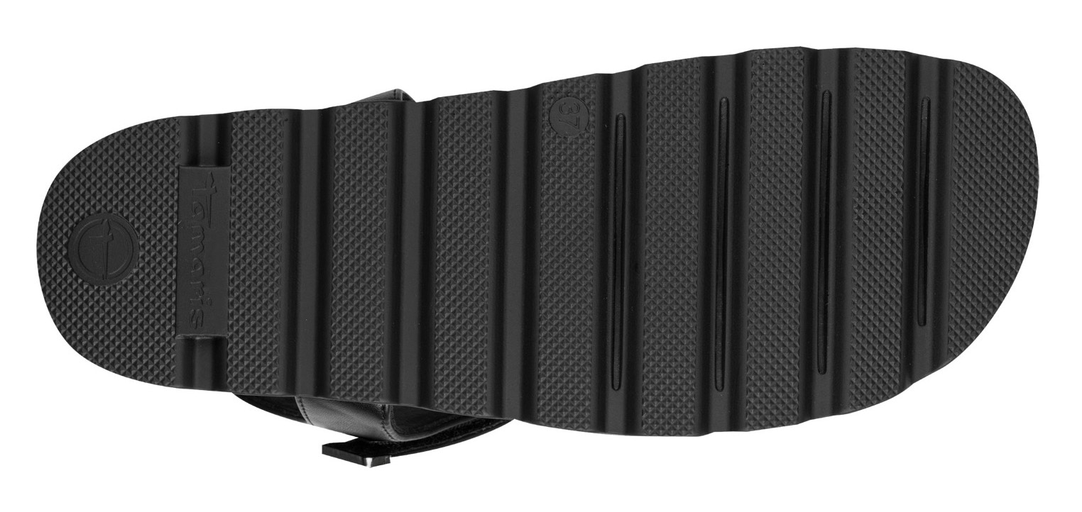 Tamaris Keilsandalette  , Plateau, Sommerschuh, Riemchensandale mit Klettverschlüssen