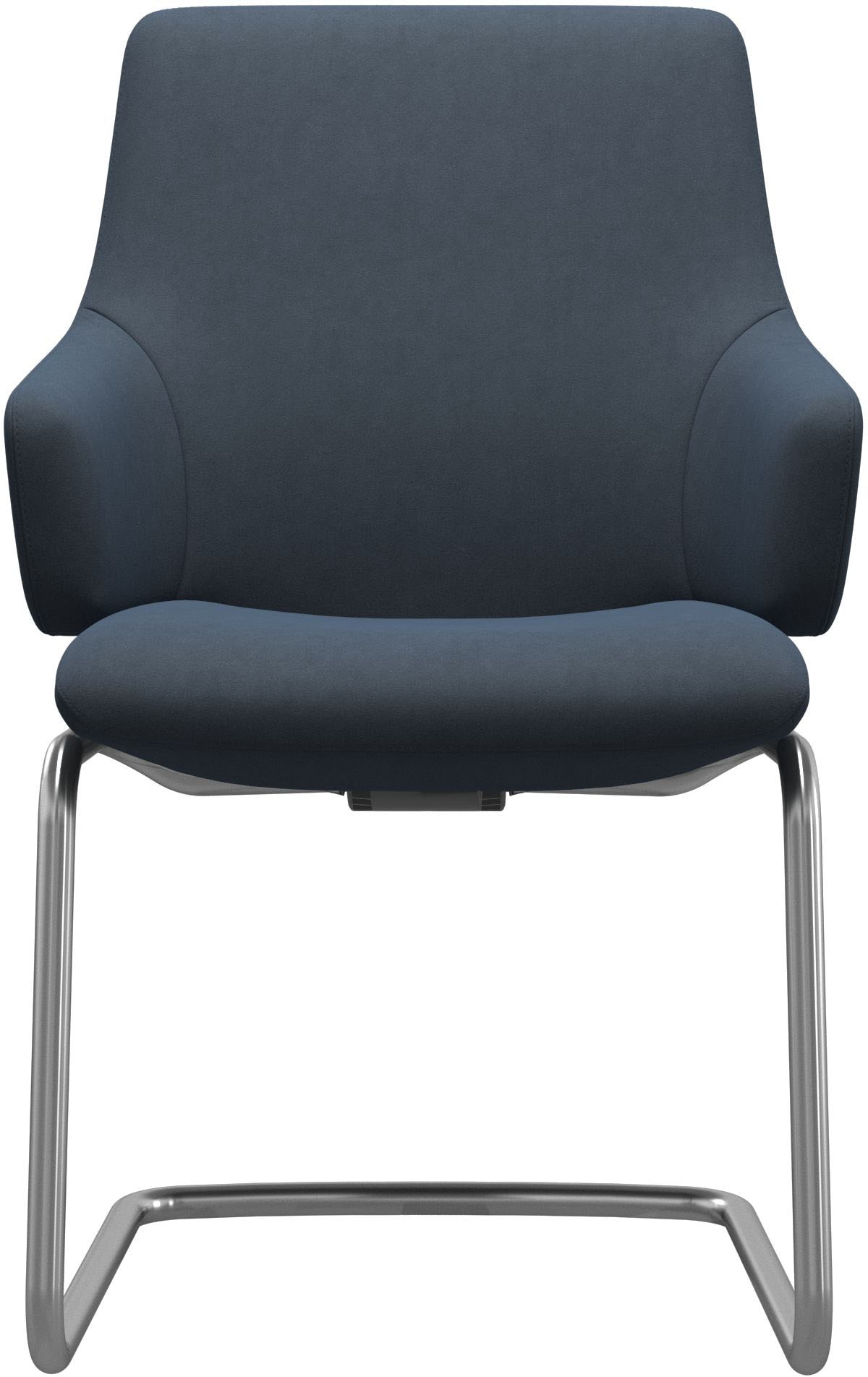 Stressless® Polsterstuhl »Laurel« () Low Back mit Armlehne, Größe L, mit Beinen aus Stahl in Chrom glänzend