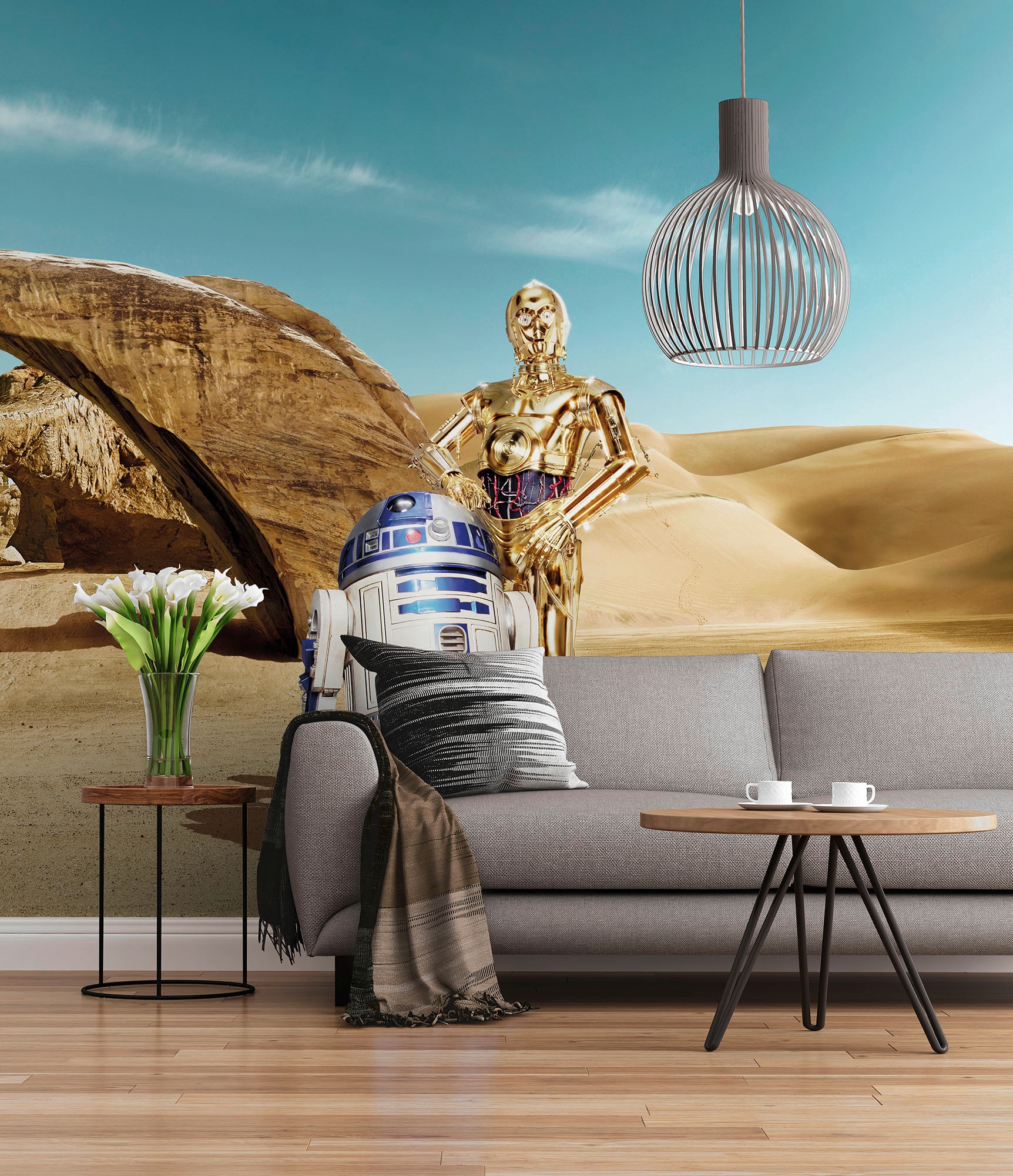 Jahren mit XXL 368x254 cm | (Breite WARS Lost Garantie Droids«, x online Fototapete 3 Komar kaufen »STAR Höhe)