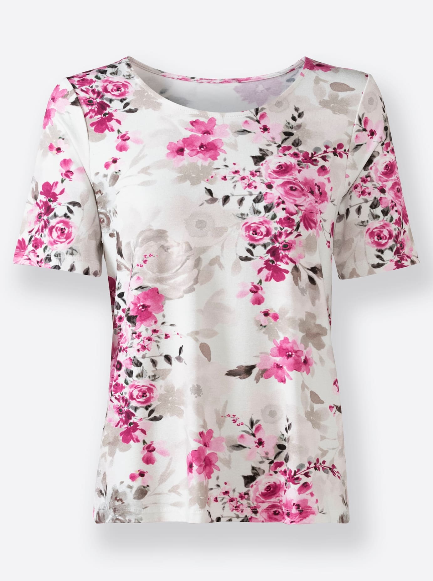 Lady Kurzarmshirt »Shirt«, (1 tlg.)