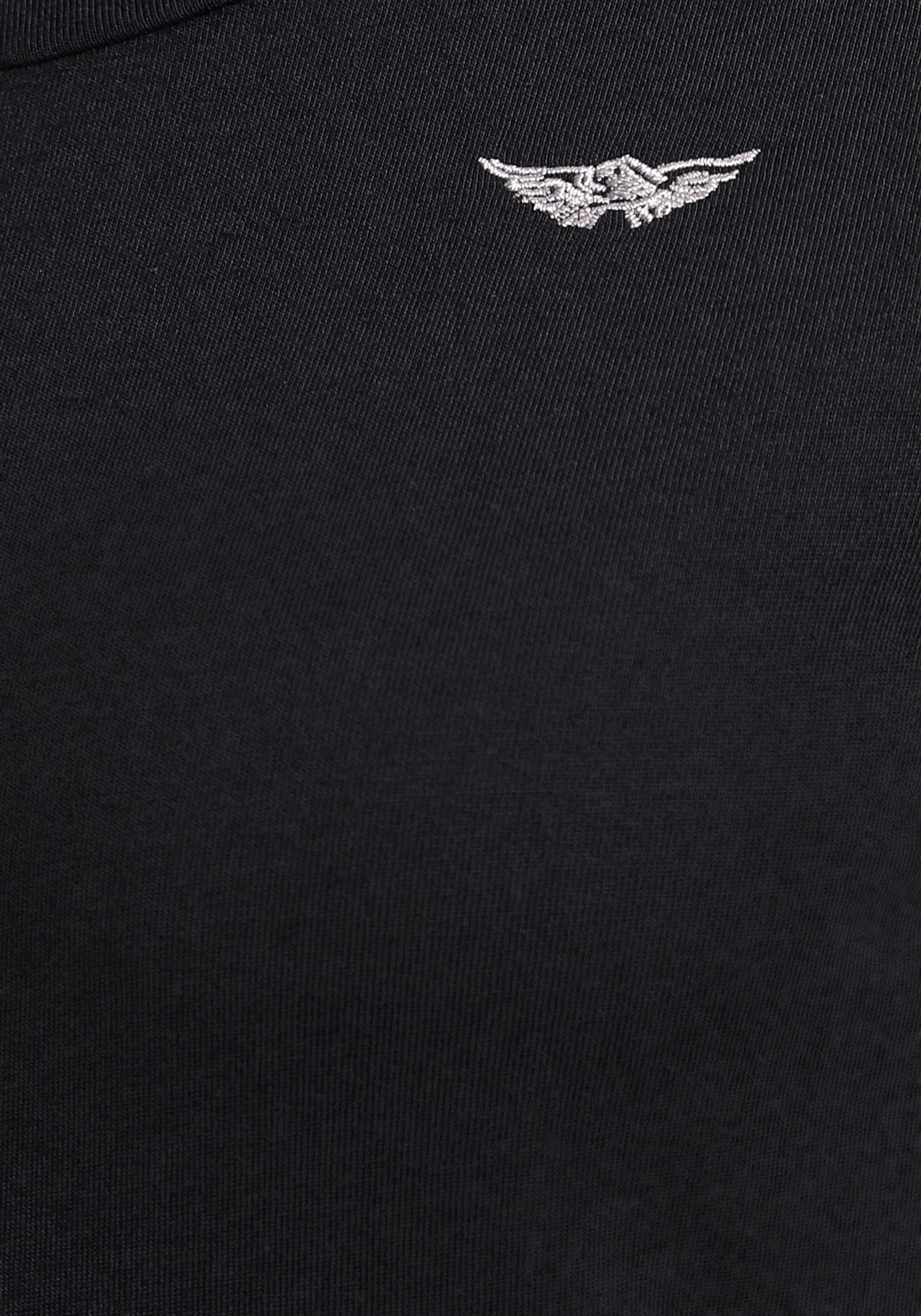 Arizona T-Shirt, Kurzarm, figurbetont, Basic-Stil, aus Baumwollmischung