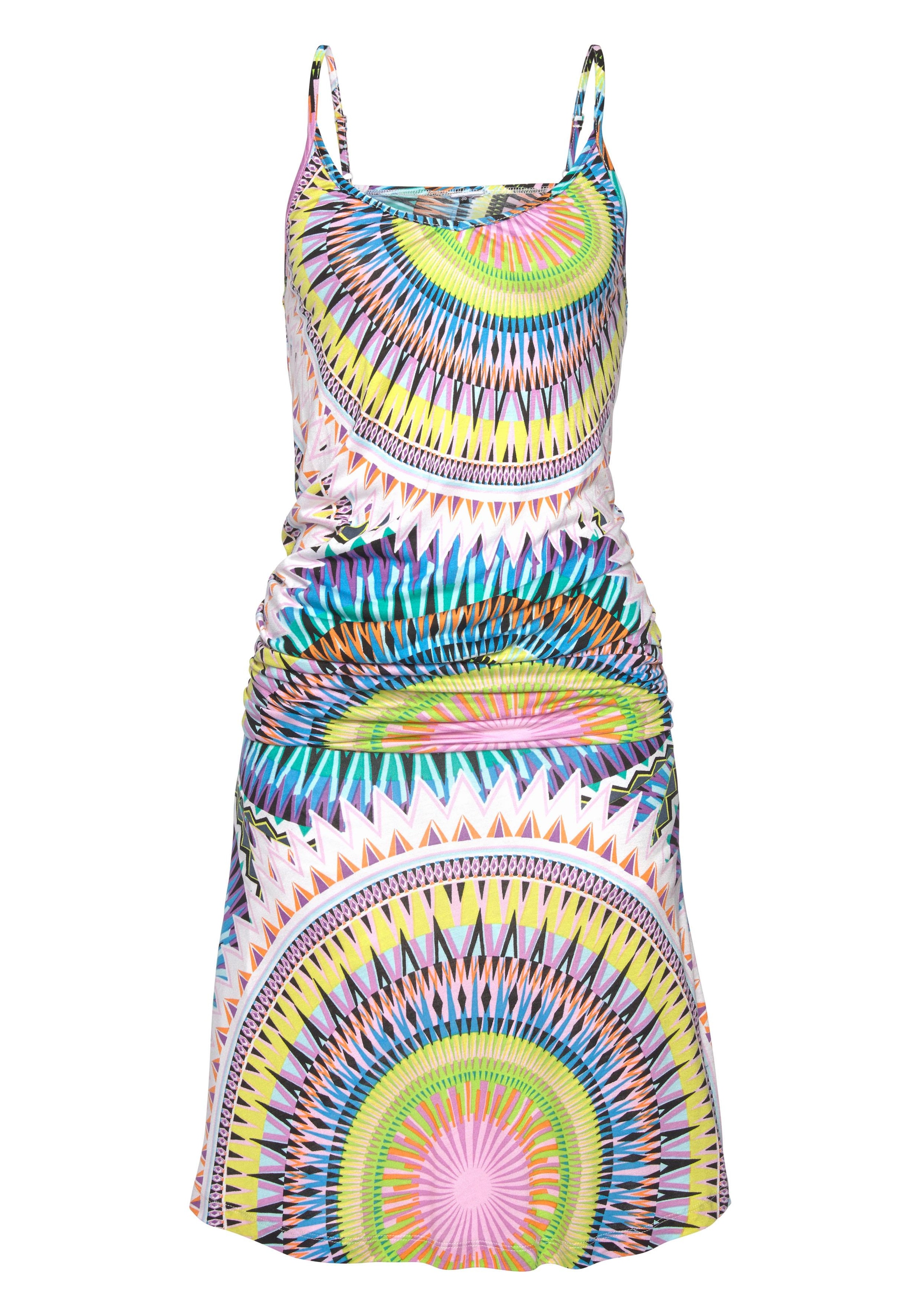 Beachtime Strandkleid, mit grafischem Print, Strandmode, Strandbekleidung  bei ♕