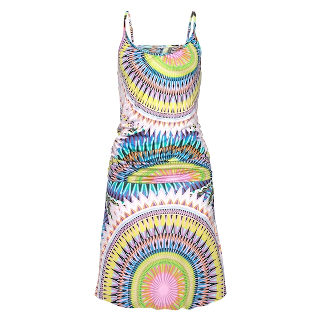Beachtime Strandkleid, mit grafischem Print, Strandmode, Strandbekleidung  bei ♕