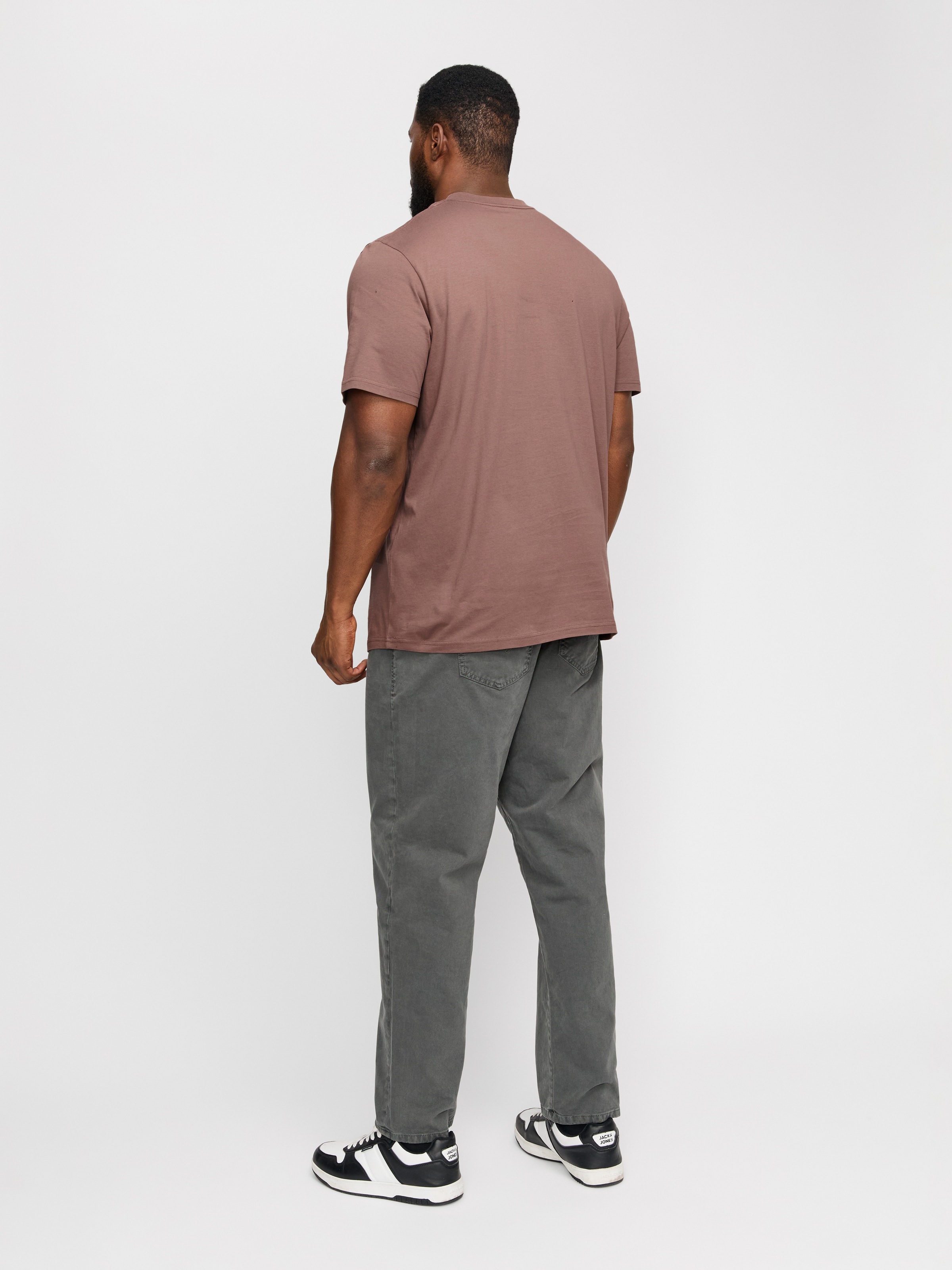 Jack & Jones PlusSize Kurzarmshirt »JORVESTERBRO TEE SS CREW NECK NOOS PLS«