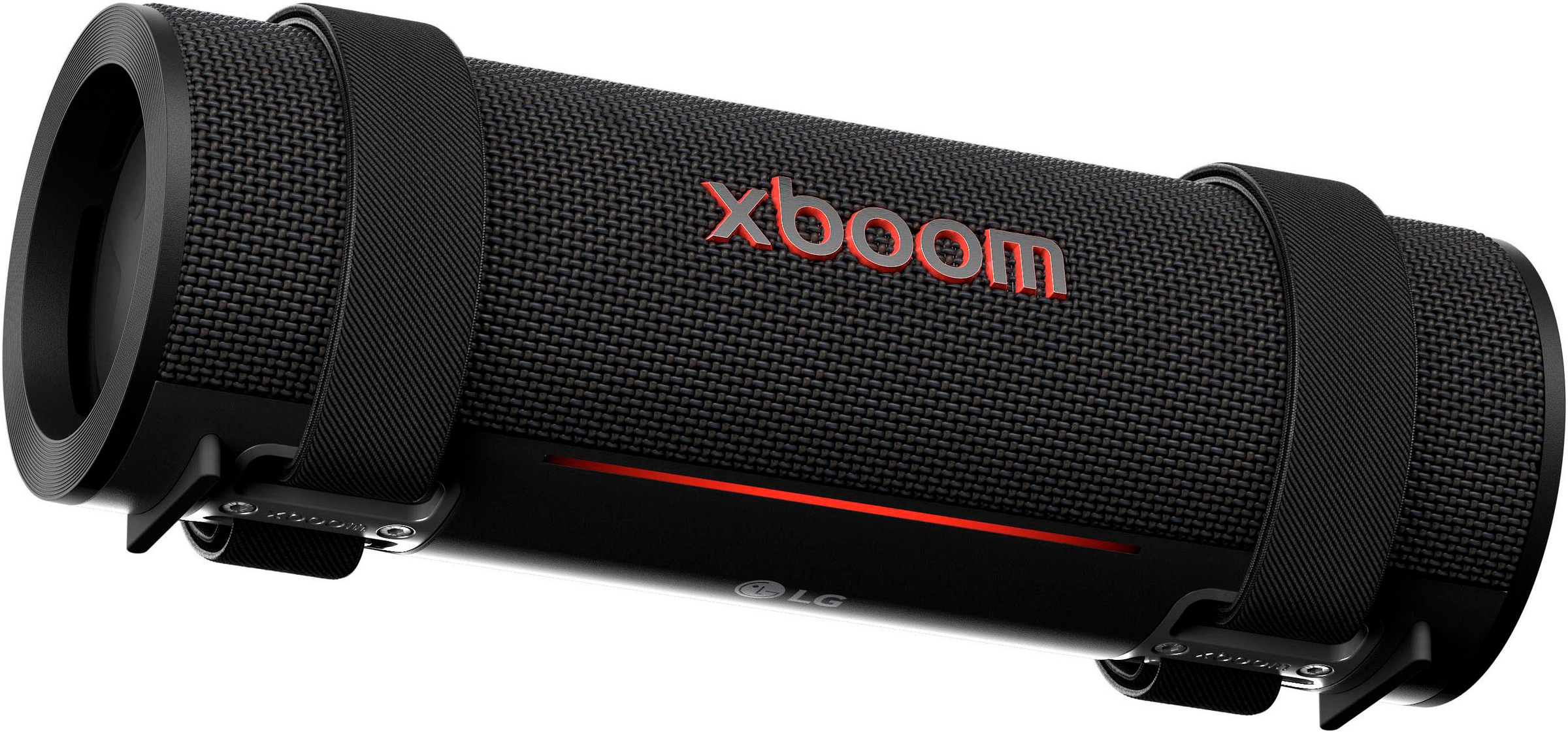 LG Bluetooth-Speaker »xboom GRAB« 1.1 (Bluetooth Apple Siri | Beleuchtungseffekte | EQ Modi | Extra Bass | Google Assistant | Lautstärkeanpassung | Multipoint Anbindung | Wireless Party Connect 30 W)