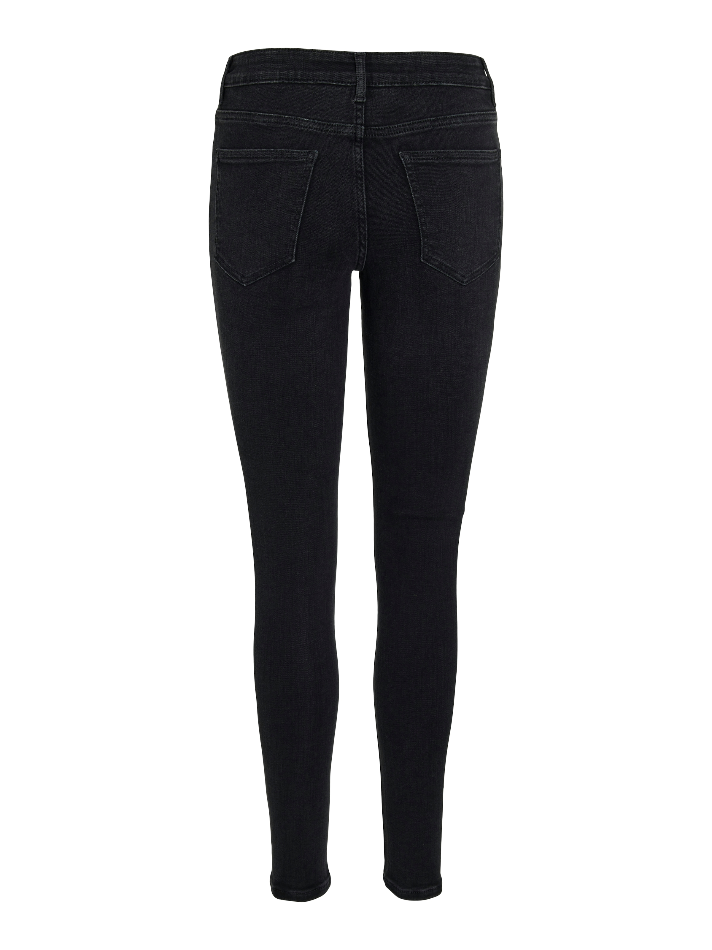 Vila Skinny-fit-Jeans »VISARAH RW SKINNY JEANS BLK BUB00-NOOS«